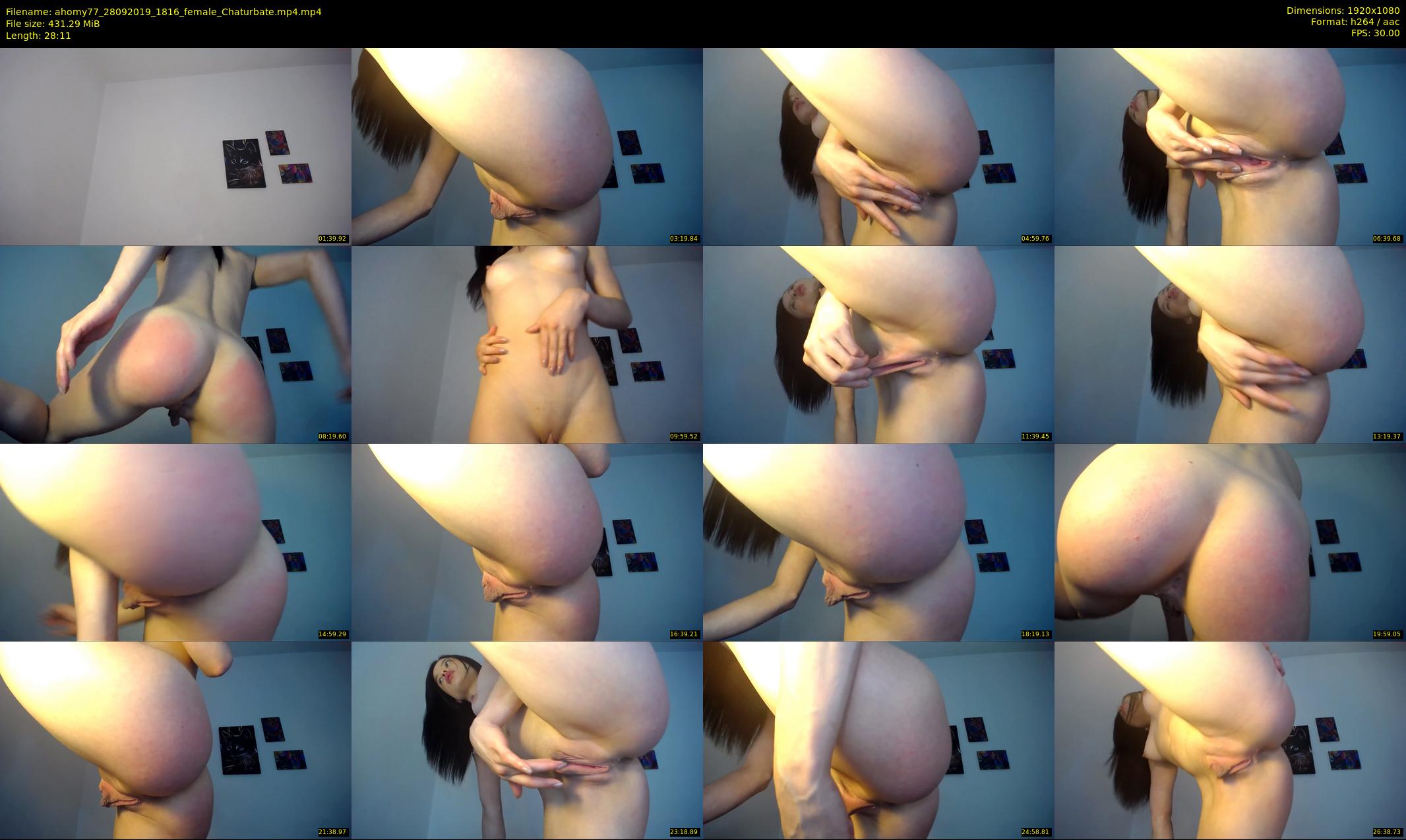 ahomy77 — 29 minute Chaturbate female cam show recording, 1080p, Sep 28, 2019