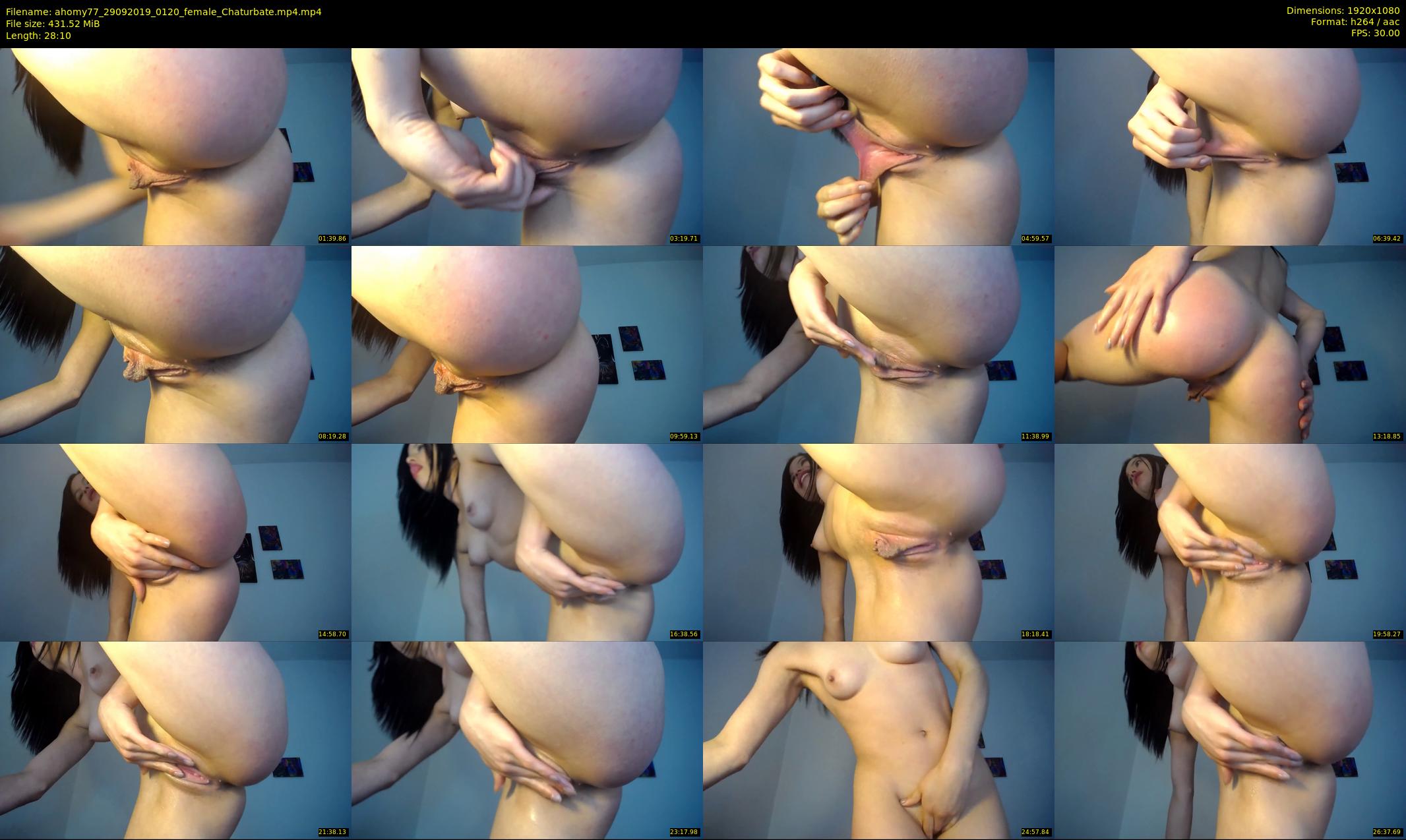 ahomy77 — 29 minute Chaturbate female cam show recording, 1080p, Sep 29, 2019