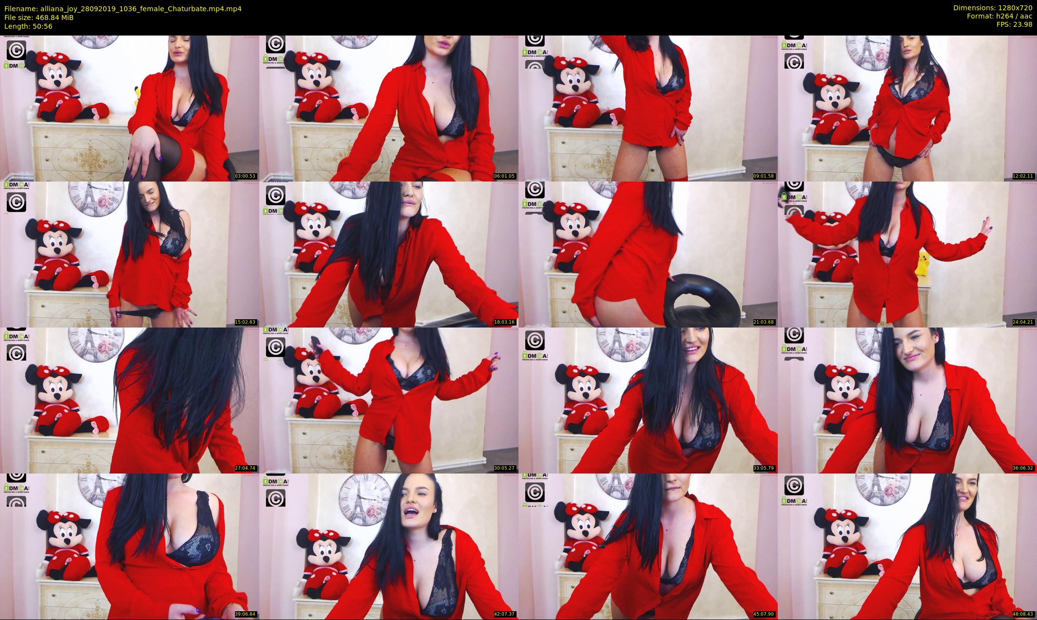 alliana_joy — 51 minute Chaturbate female cam show recording, 720p, Sep 28, 2019