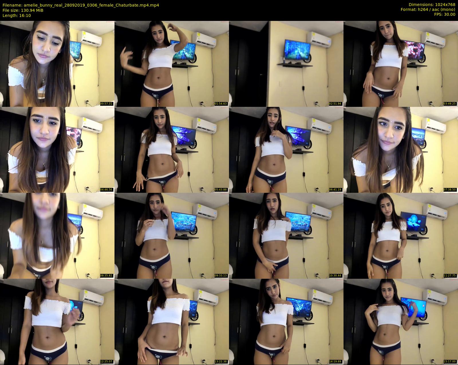 amelie_bunny_real — 17 minute Chaturbate female cam show recording, 720p, Sep 28, 2019