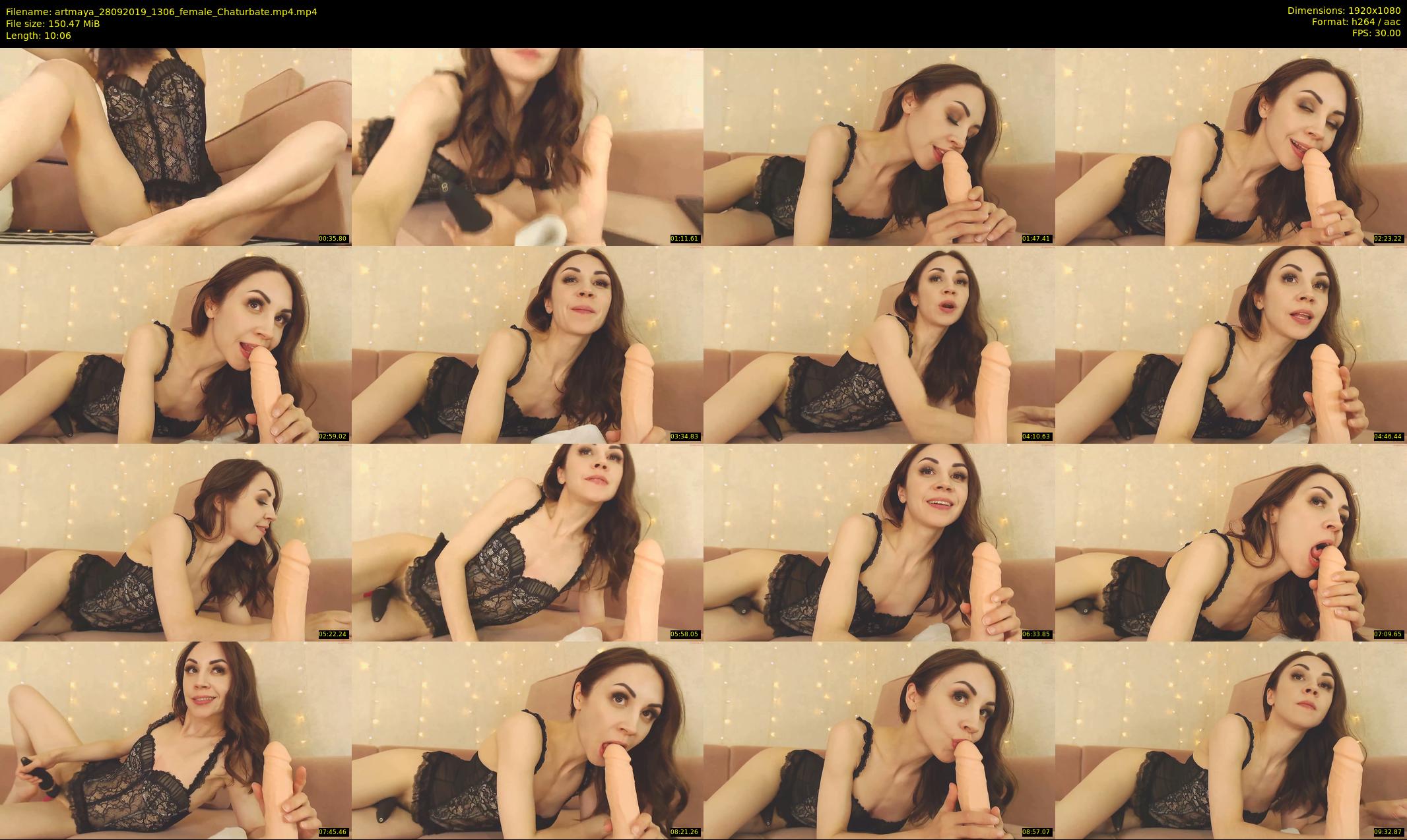 artmaya — 11 minute Chaturbate female cam show recording, 1080p, Sep 28, 2019