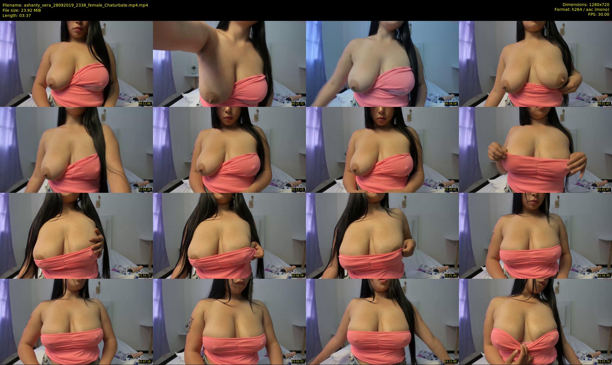 ashanty_vera — 4 minute Chaturbate couple cam show recording, 720p, Sep 28, 2019