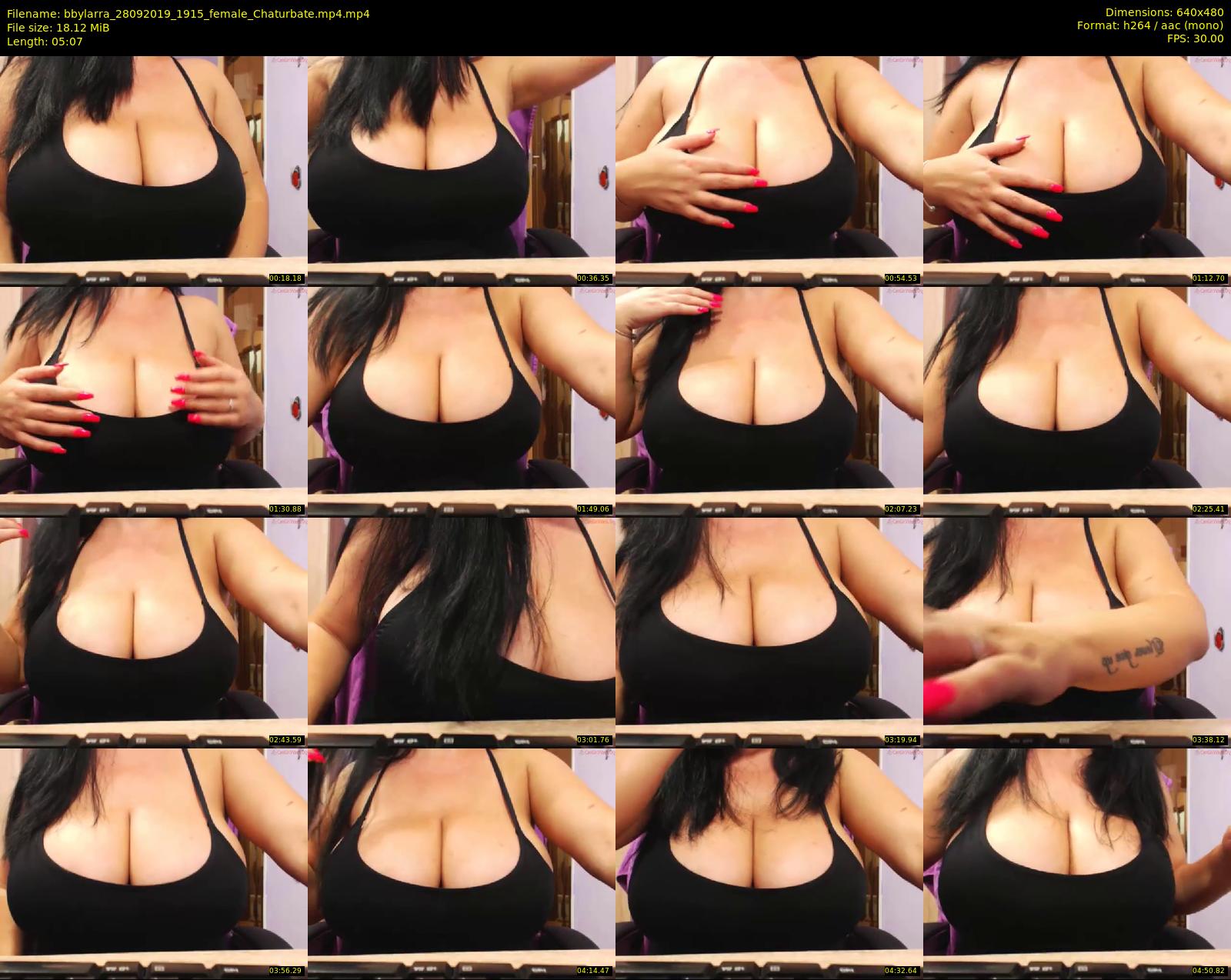 bbylarra — 6 minute Chaturbate couple cam show recording, 480p, Sep 28, 2019