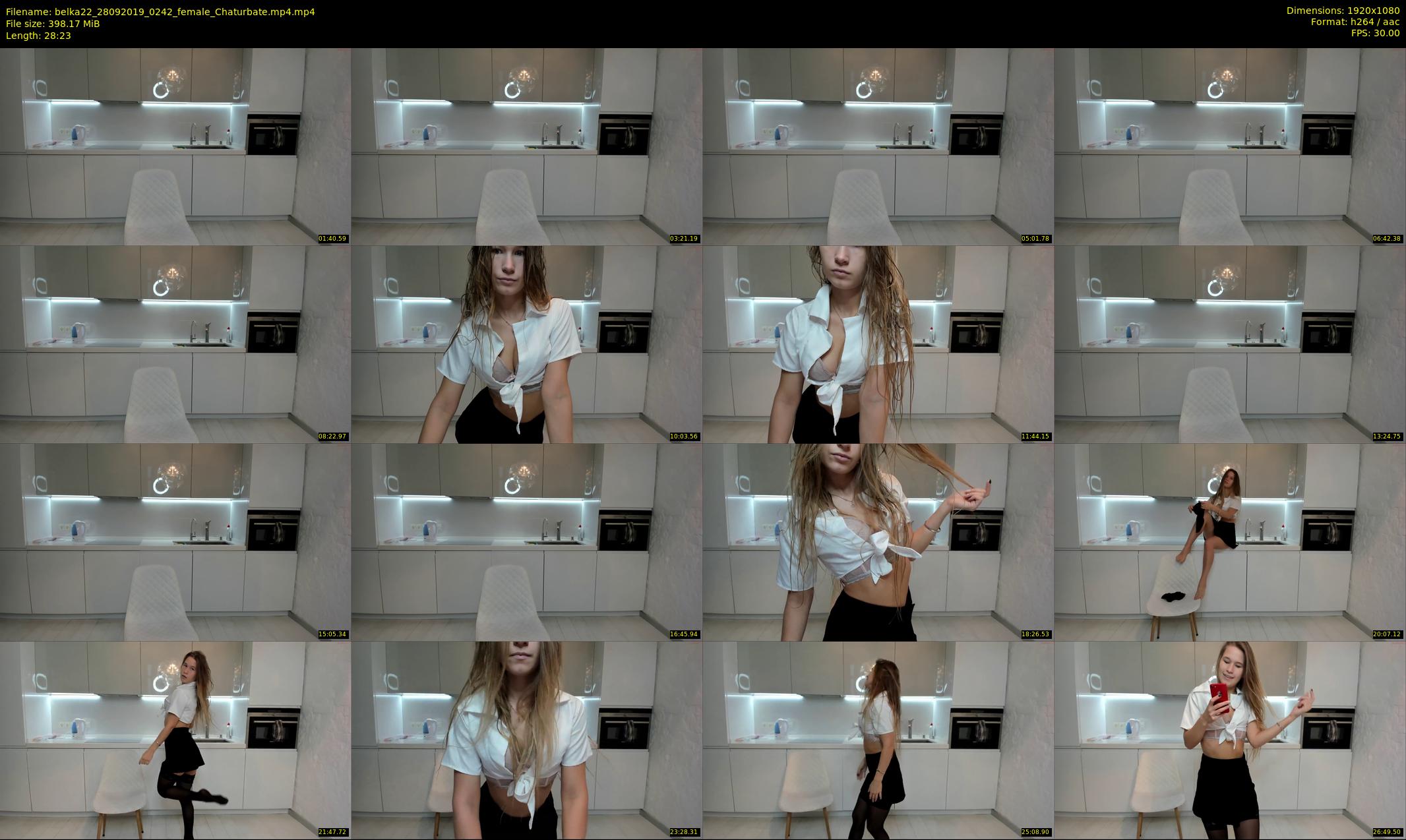 belka22 — 29 minute Chaturbate female cam show recording, 1080p, Sep 28, 2019