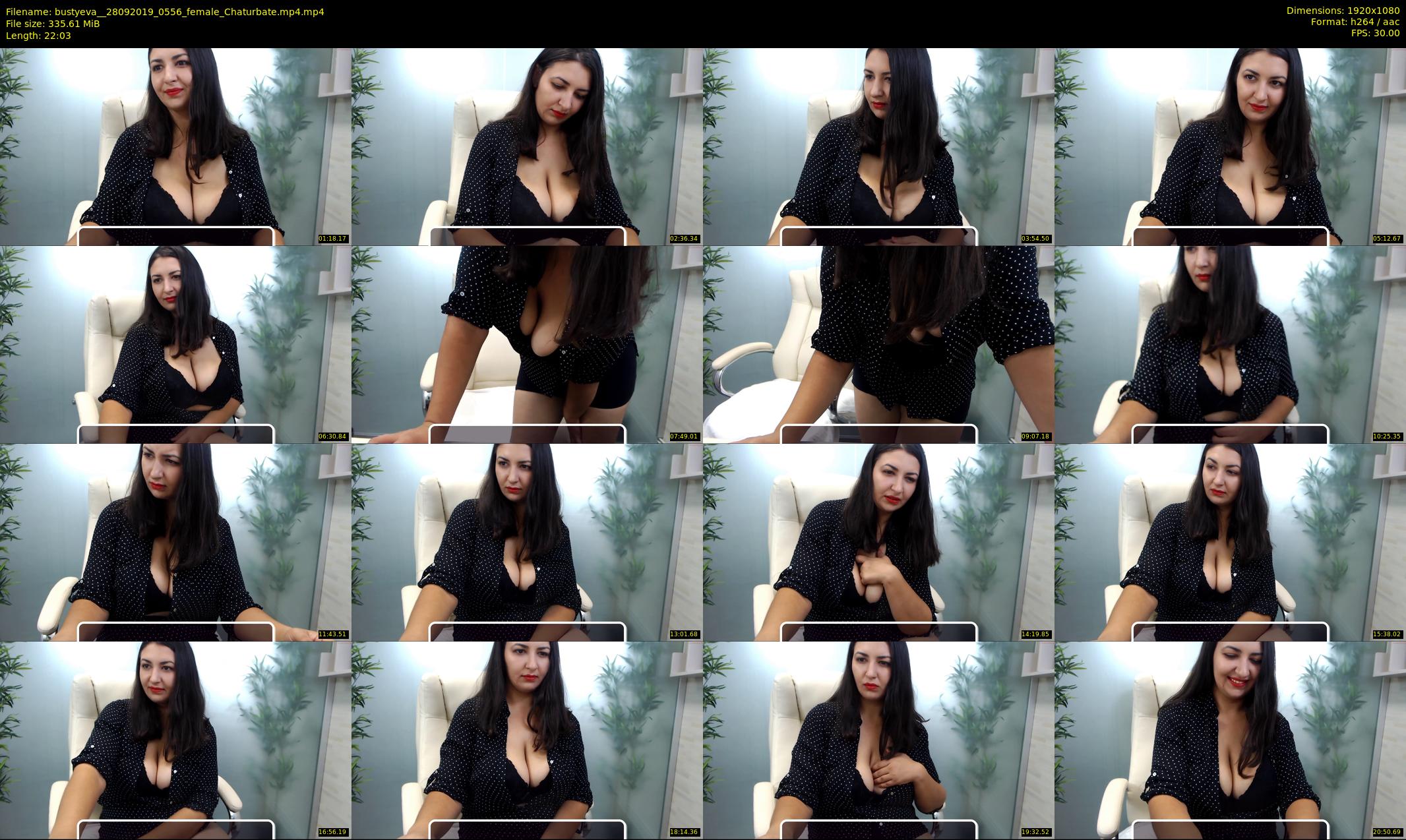 bustyeva_ — 23 minute Chaturbate female cam show recording, 1080p, Sep 28, 2019