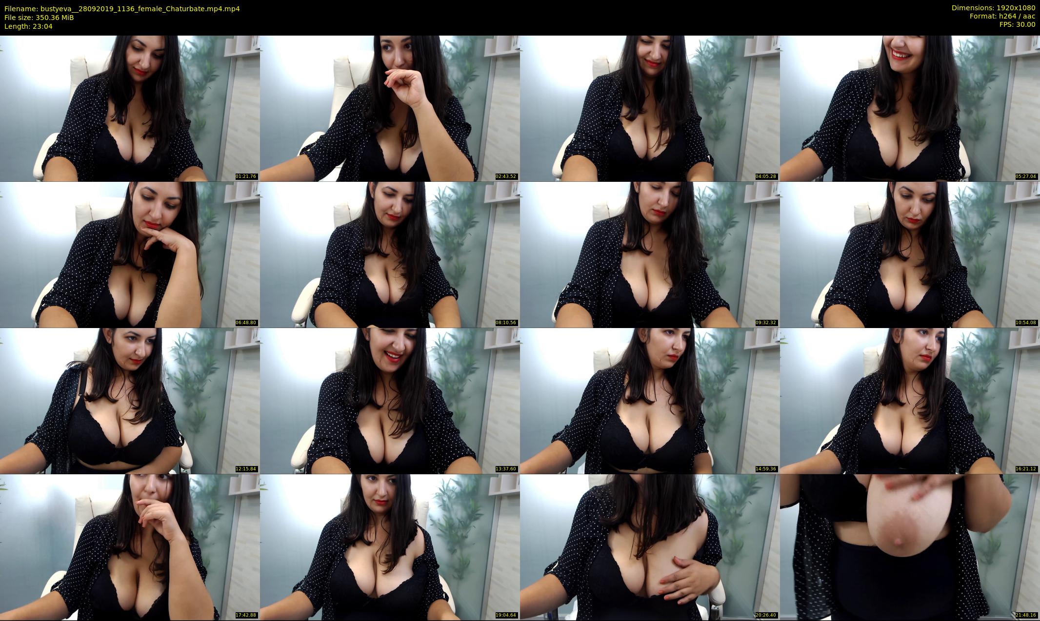 bustyeva_ — 24 minute Chaturbate female cam show recording, 1080p, Sep 28, 2019