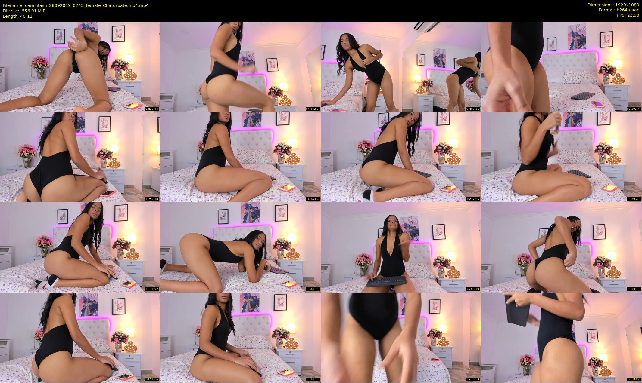 camilitasu — 41 minute Chaturbate female cam show recording, 1080p, Sep 28, 2019