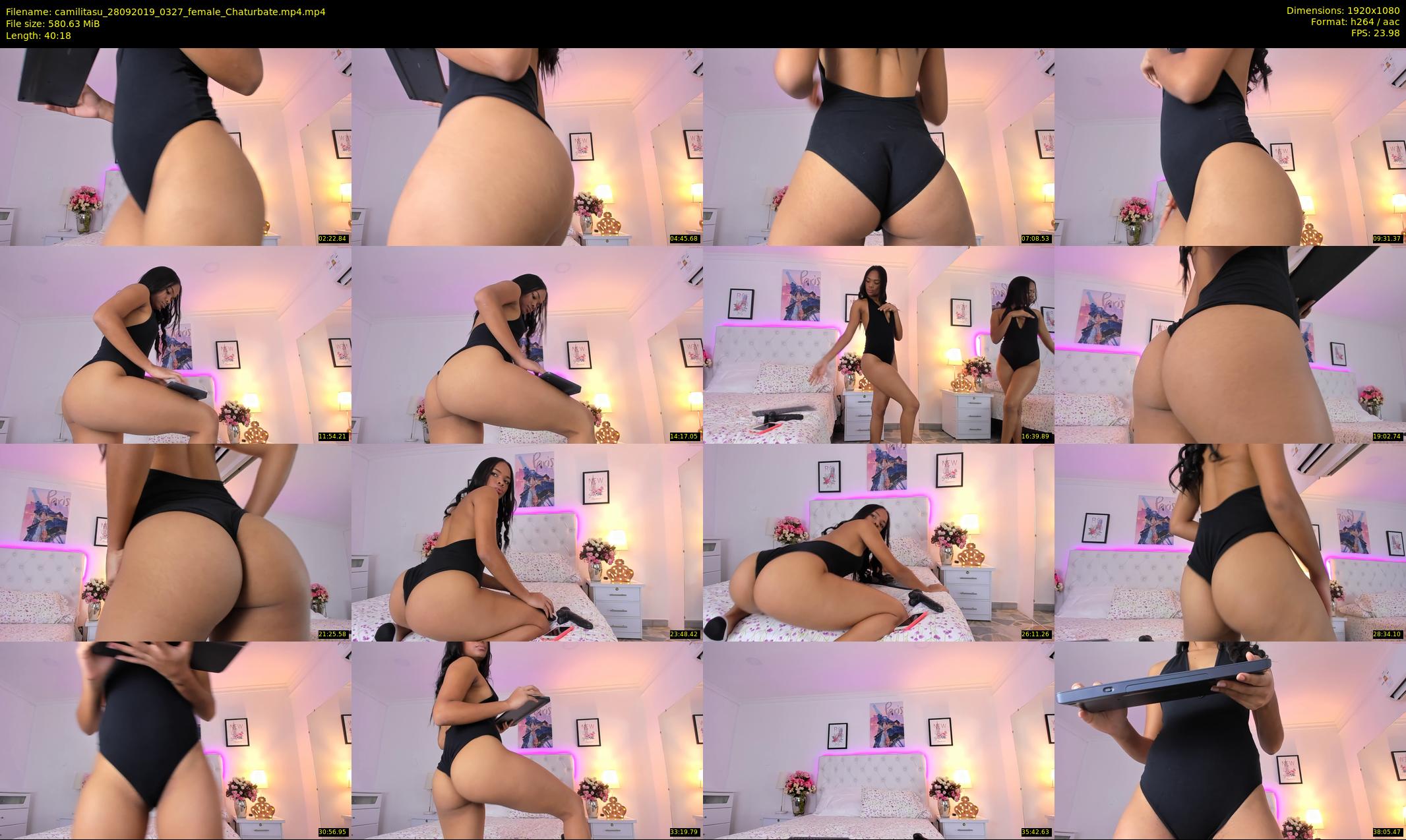 camilitasu — 41 minute Chaturbate female cam show recording, 1080p, Sep 28, 2019