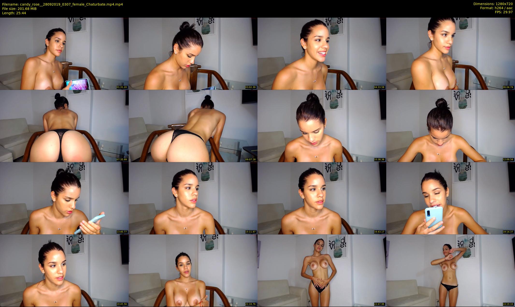 candy_rose_ — 26 minute Chaturbate female cam show recording, 720p, Sep 28, 2019