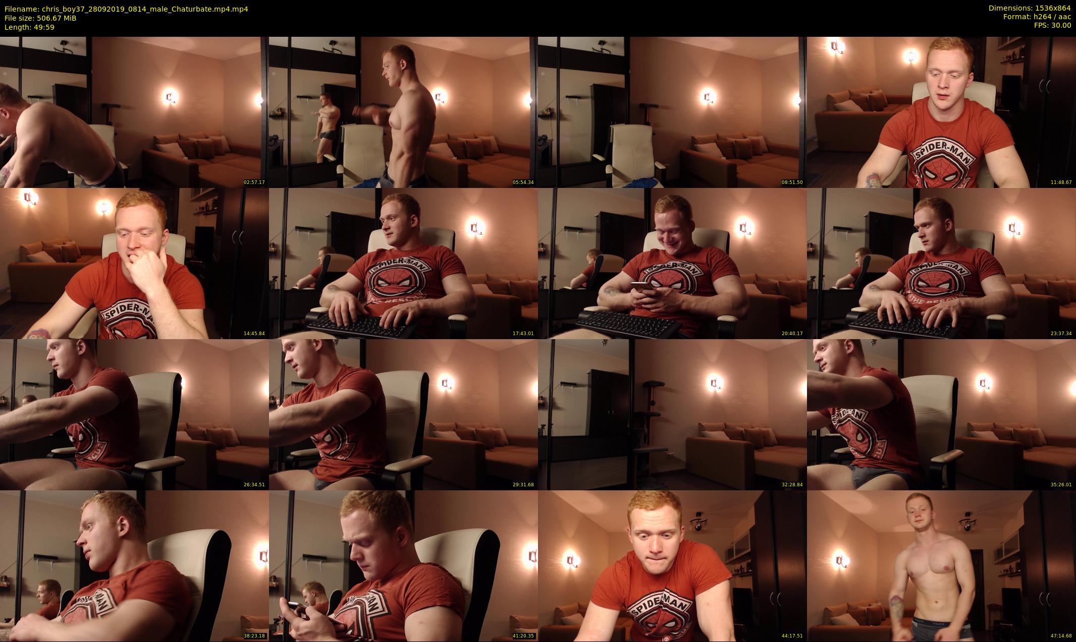 chris_boy37 — 50 minute Chaturbate male cam show recording, 720p, Sep 28, 2019