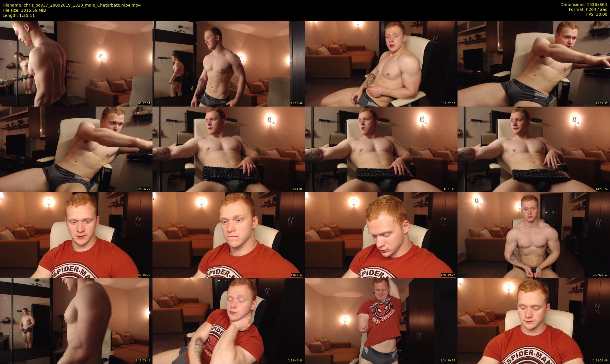 chris_boy37 — 96 minute Chaturbate male cam show recording, 720p, Sep 28, 2019