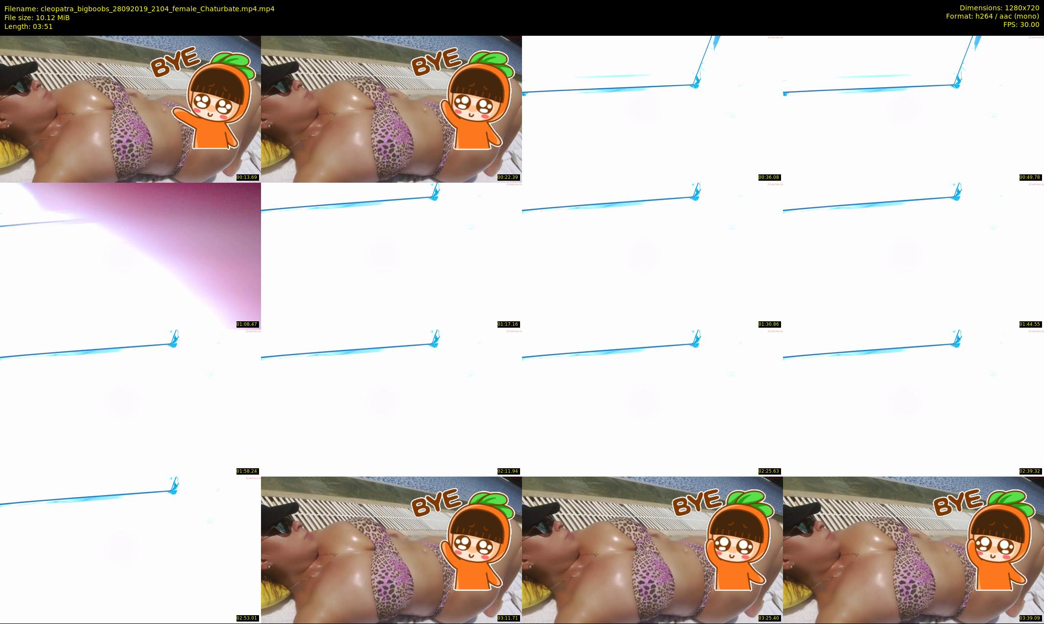 cleopatra_bigboobs — 4 minute Chaturbate female cam show recording, 720p, Sep 28, 2019