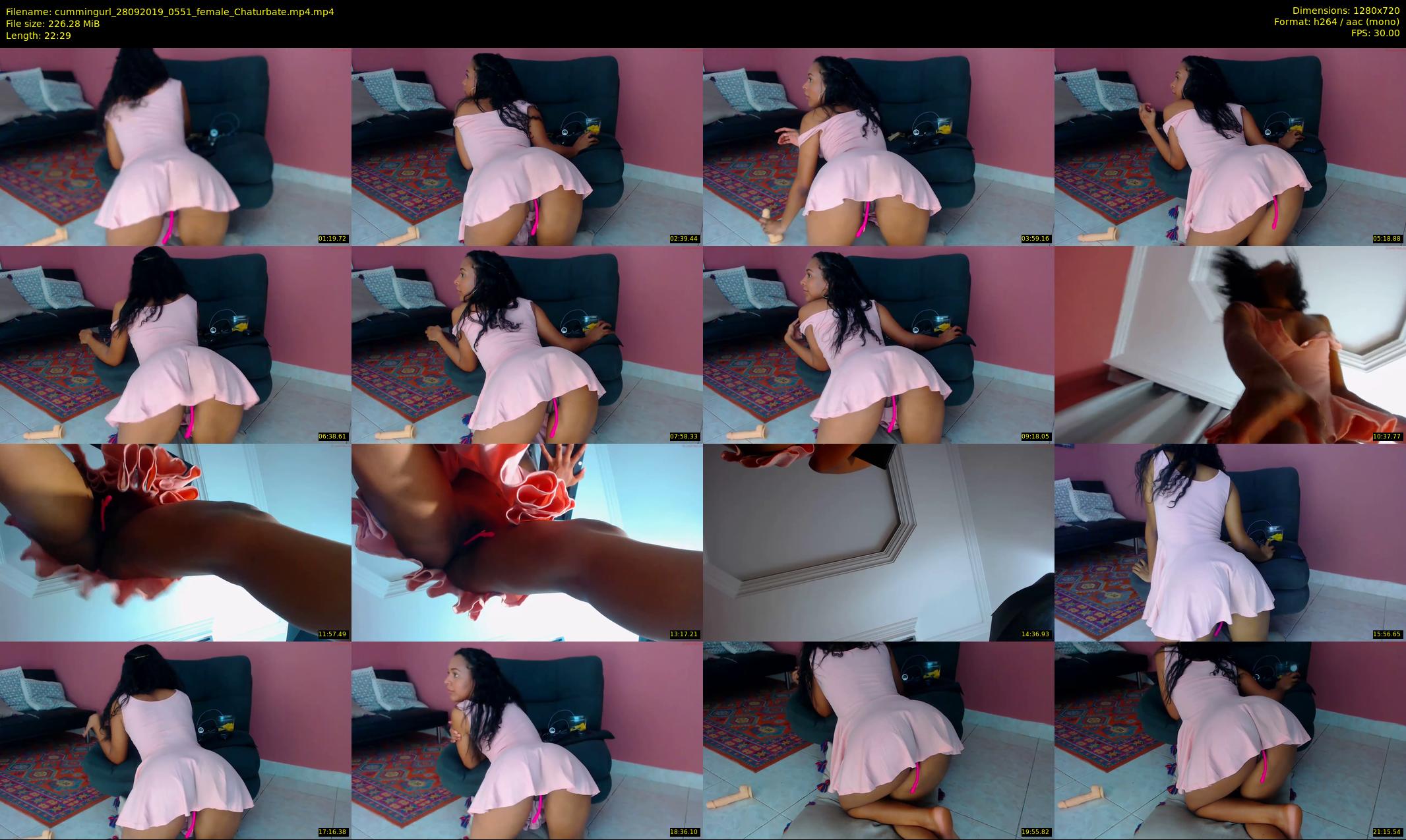 cummingurl — 23 minute Chaturbate couple cam show recording, 720p, Sep 28, 2019