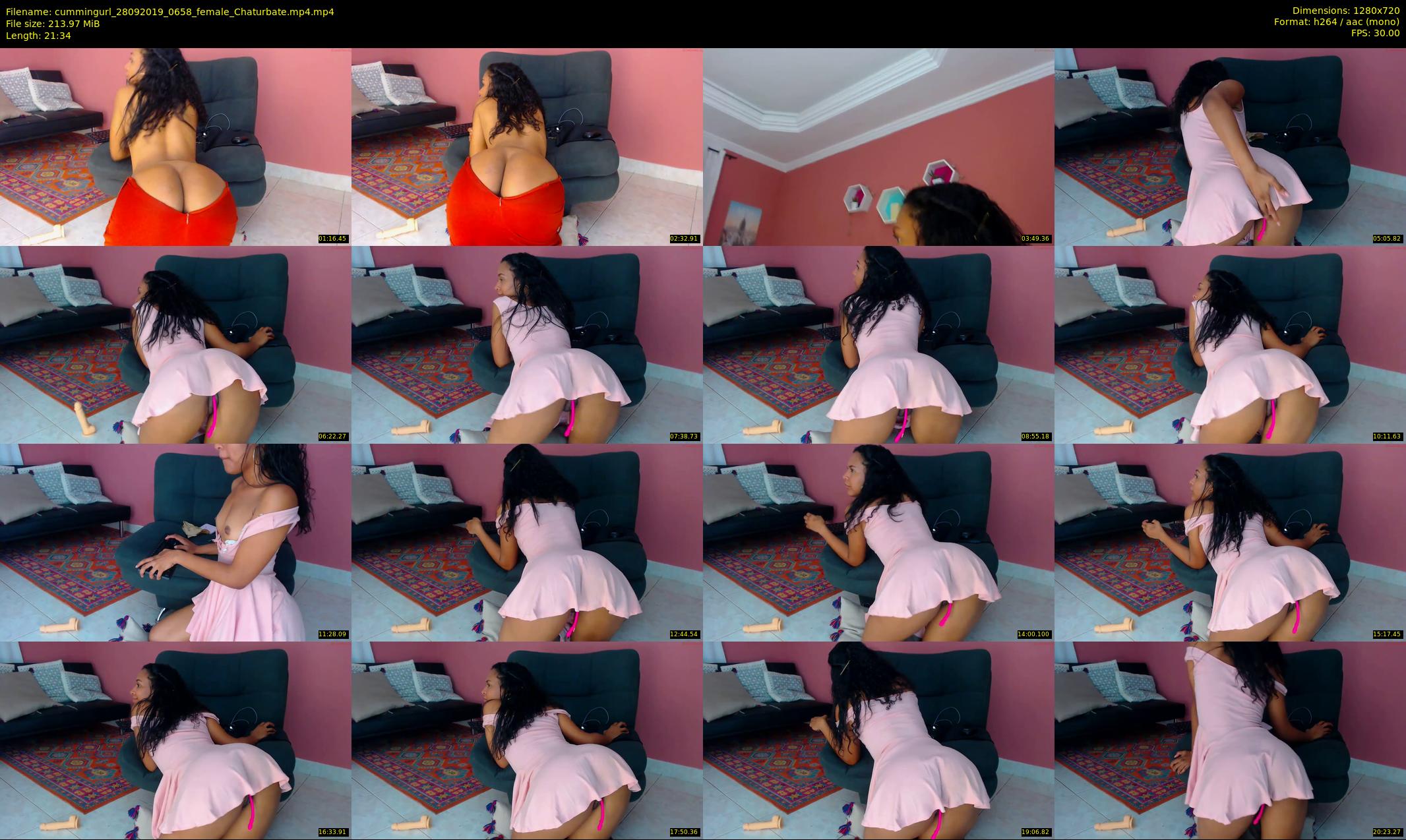cummingurl — 22 minute Chaturbate couple cam show recording, 720p, Sep 28, 2019