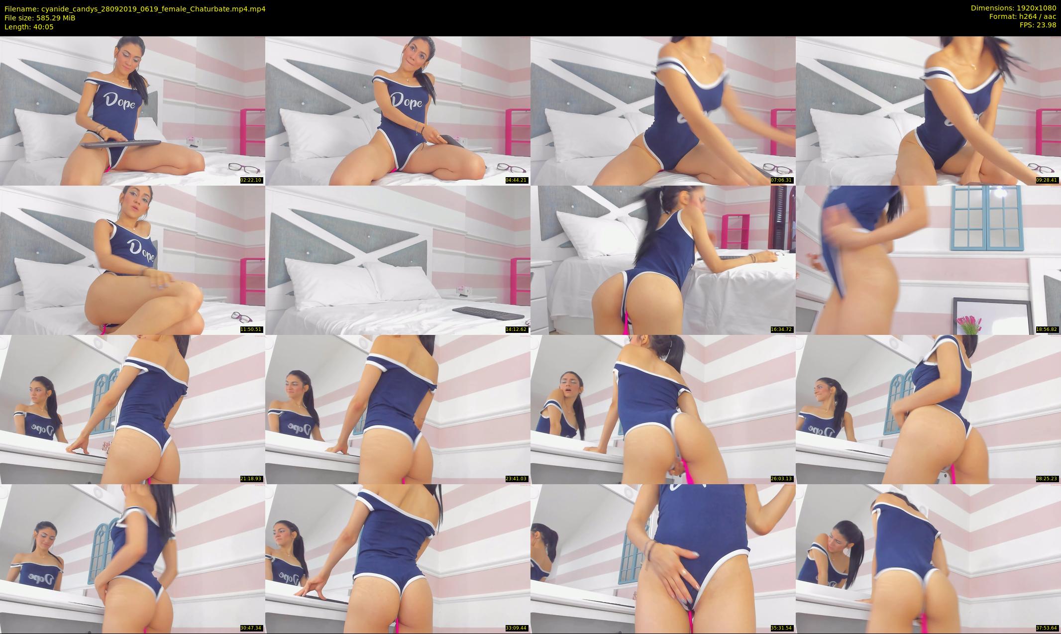 cyanide_candys — 41 minute Chaturbate female cam show recording, 1080p, Sep 28, 2019