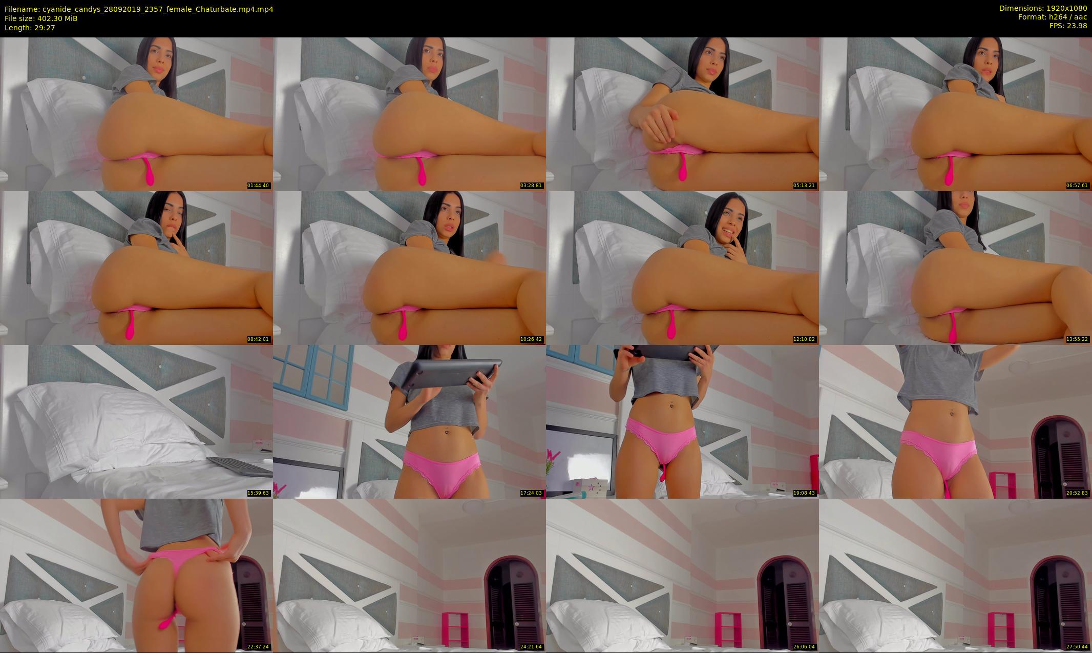 cyanide_candys — 30 minute Chaturbate female cam show recording, 1080p, Sep 28, 2019