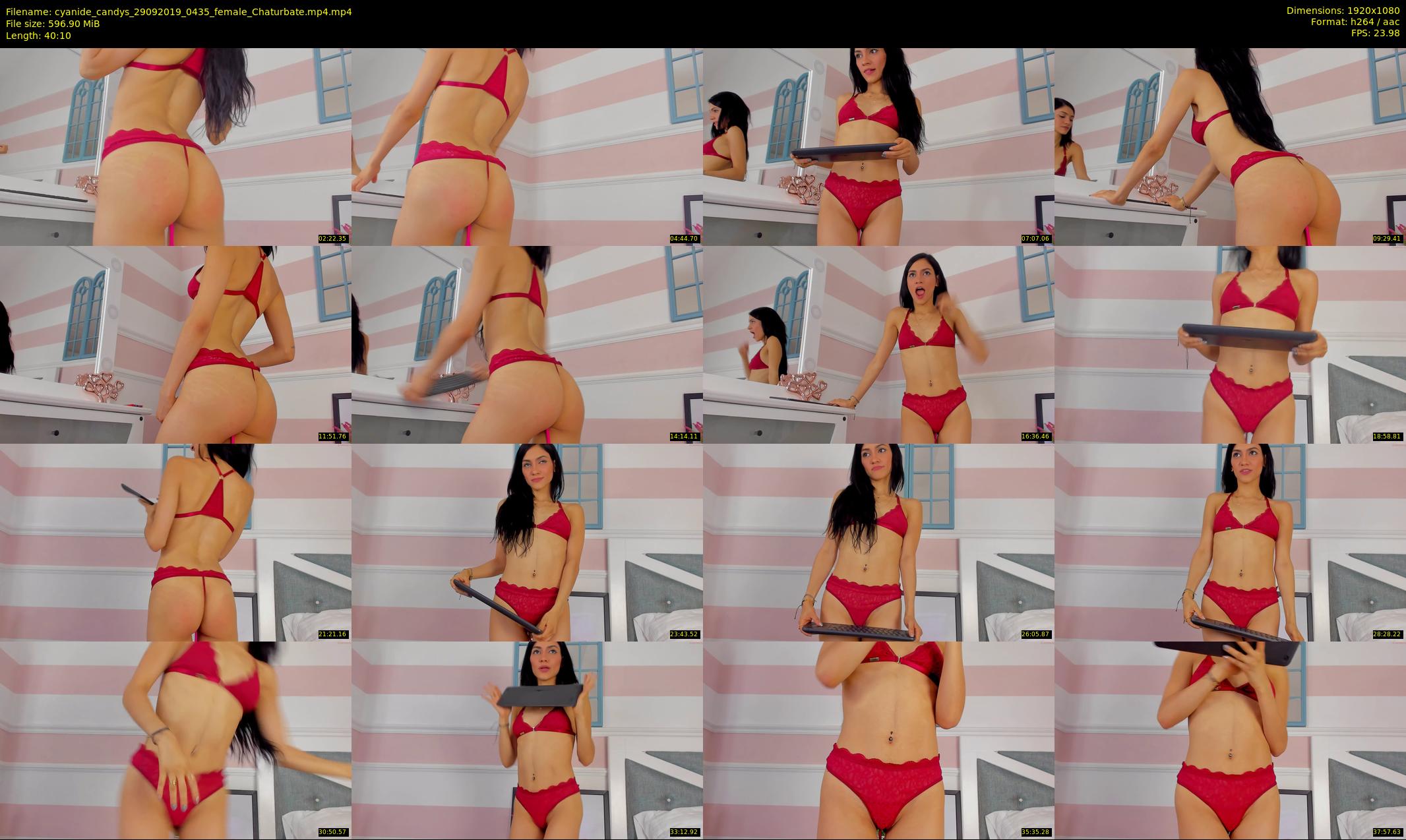 cyanide_candys — 41 minute Chaturbate female cam show recording, 1080p, Sep 29, 2019