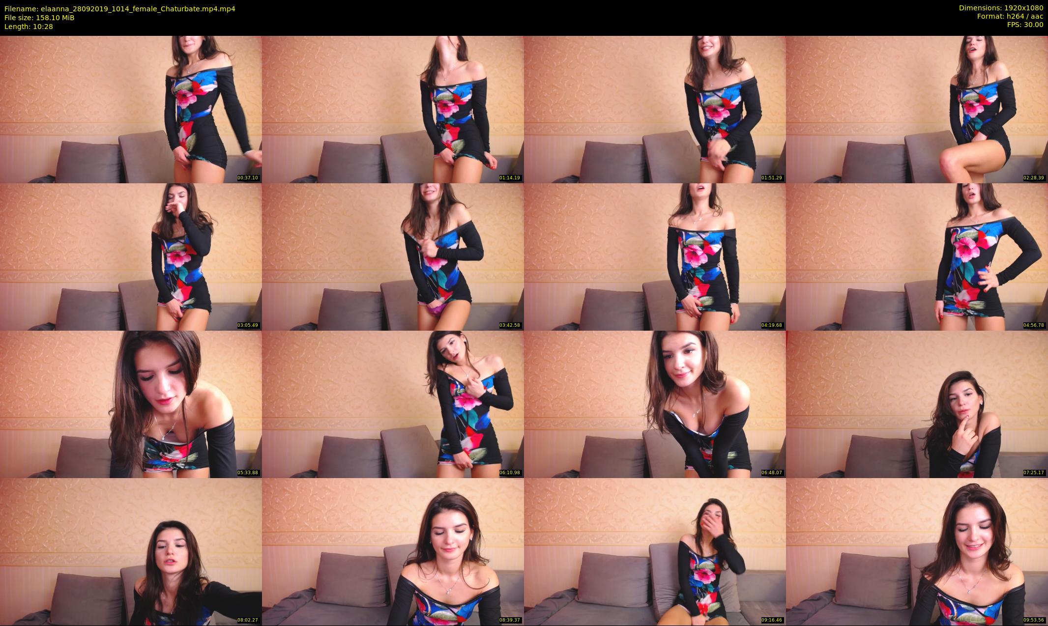 elaanna — 11 minute Chaturbate female cam show recording, 1080p, Sep 28, 2019