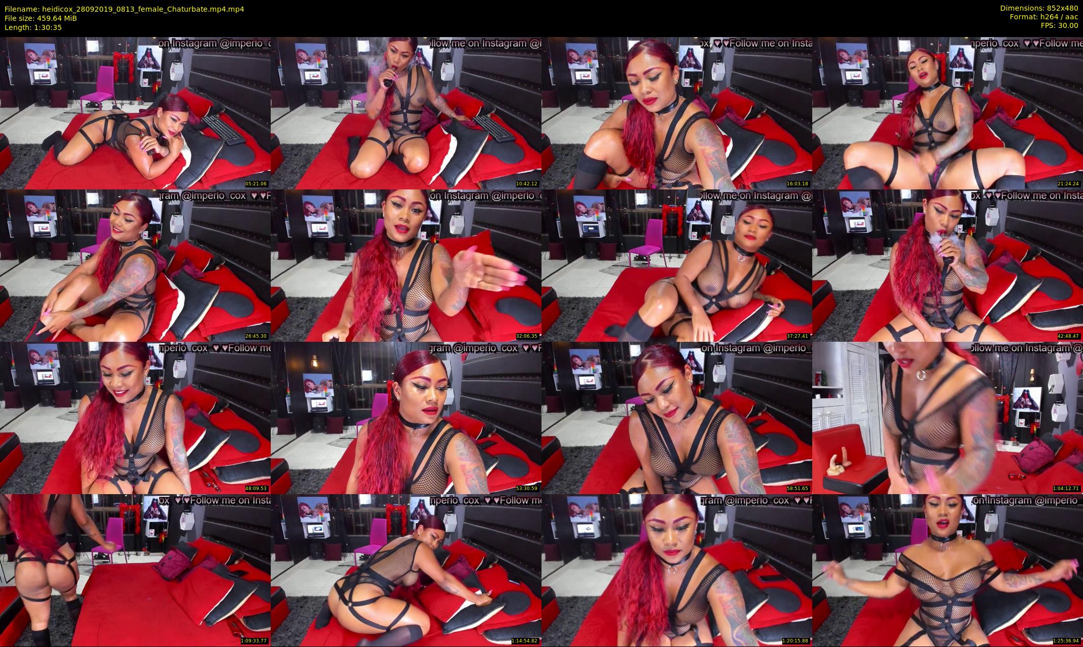 heidicox — 91 minute Chaturbate female cam show recording, 480p, Sep 28, 2019