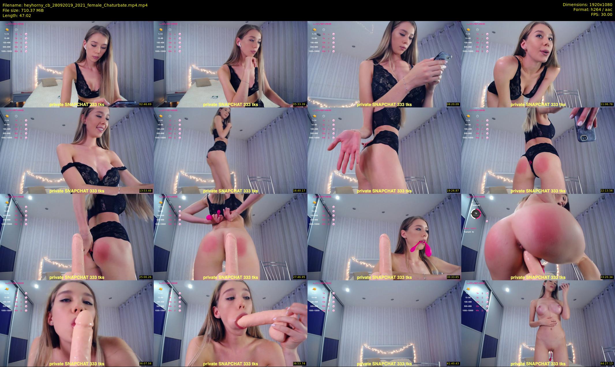 heyhorny_cb — 48 minute Chaturbate couple cam show recording, 1080p, Sep 28, 2019