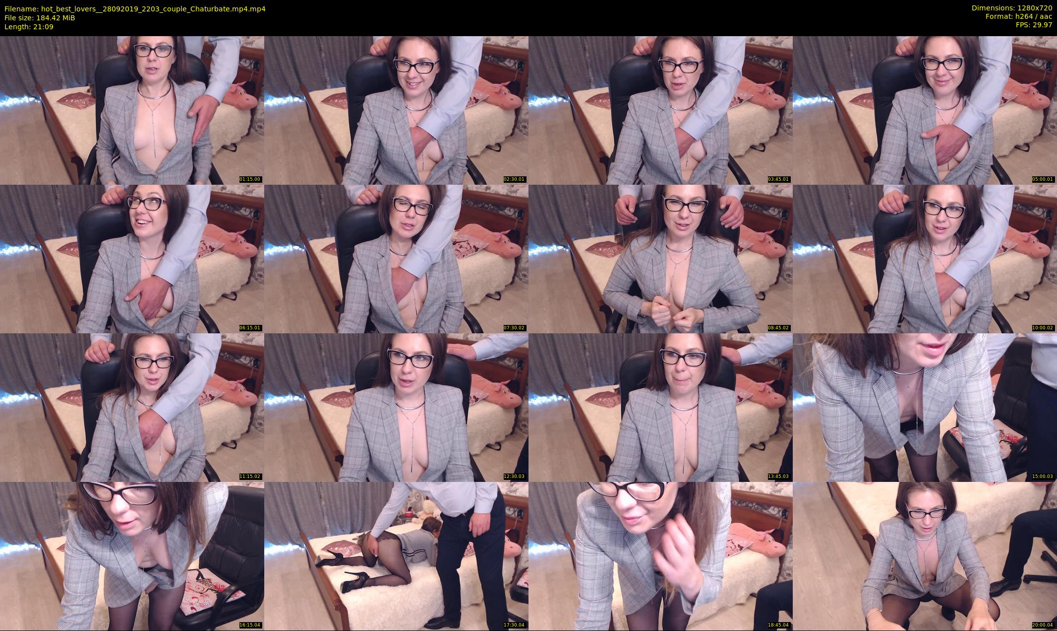 hot_best_lovers_ — 22 minute Chaturbate couple cam show recording, 720p, Sep 28, 2019