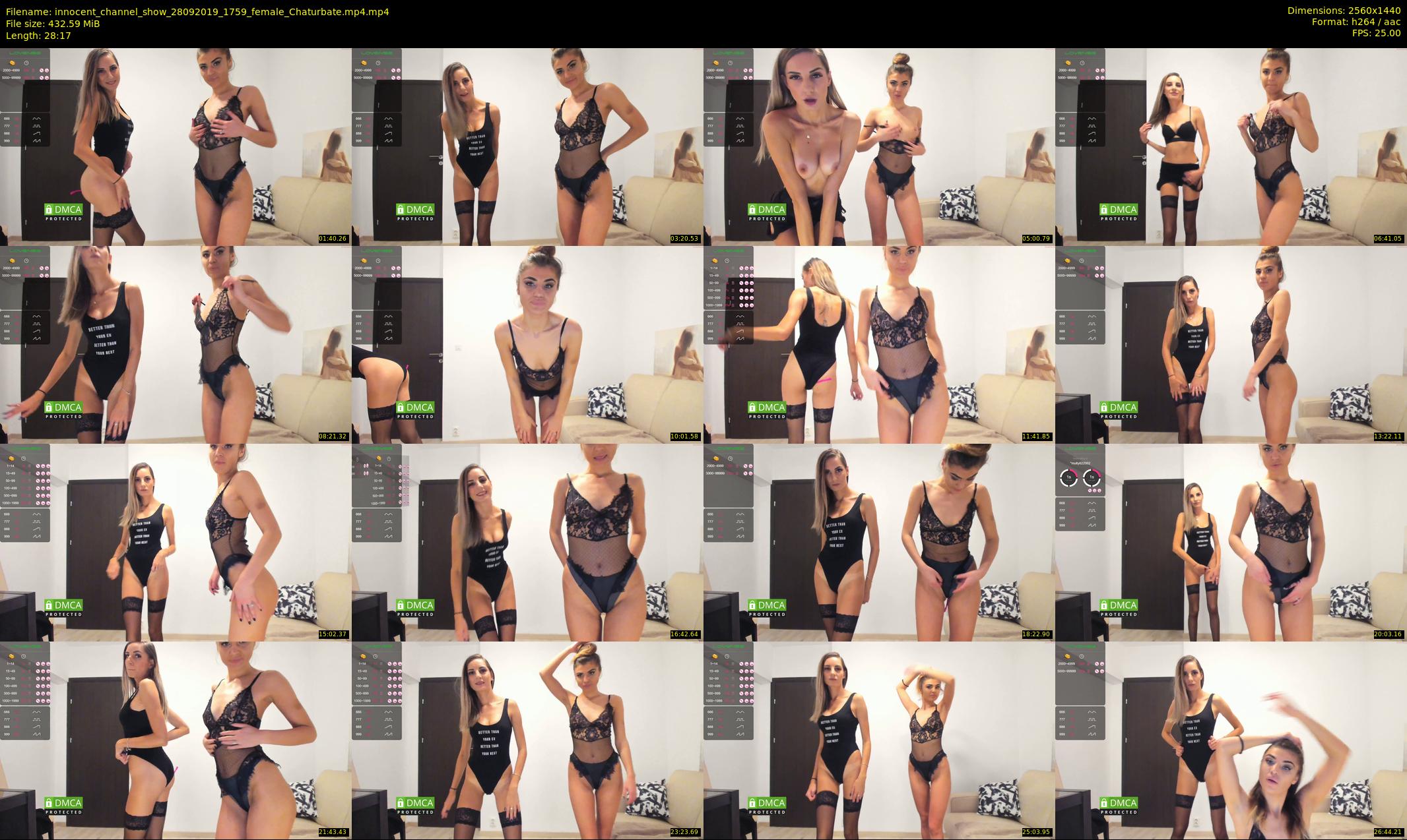 innocent_channel_show — 29 minute Chaturbate female cam show recording, 1080p, Sep 28, 2019