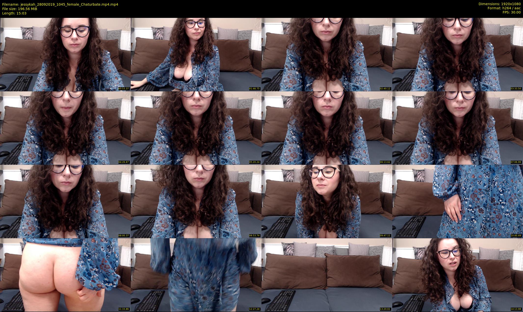 jessykah — 16 minute Chaturbate female cam show recording, 1080p, Sep 28, 2019