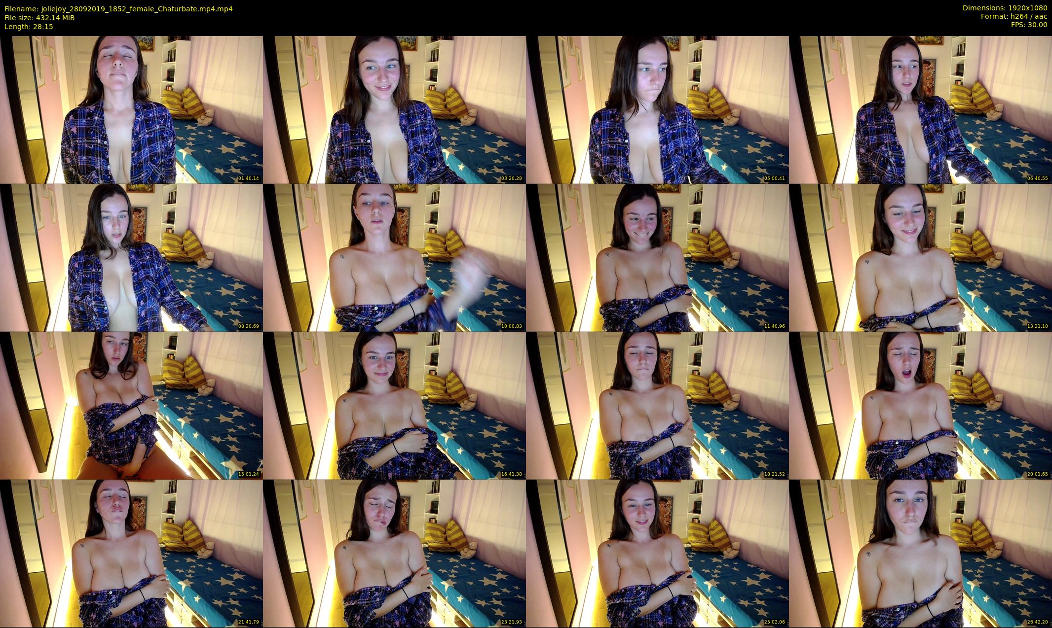 joliejoy — 29 minute Chaturbate female cam show recording, 1080p, Sep 28, 2019