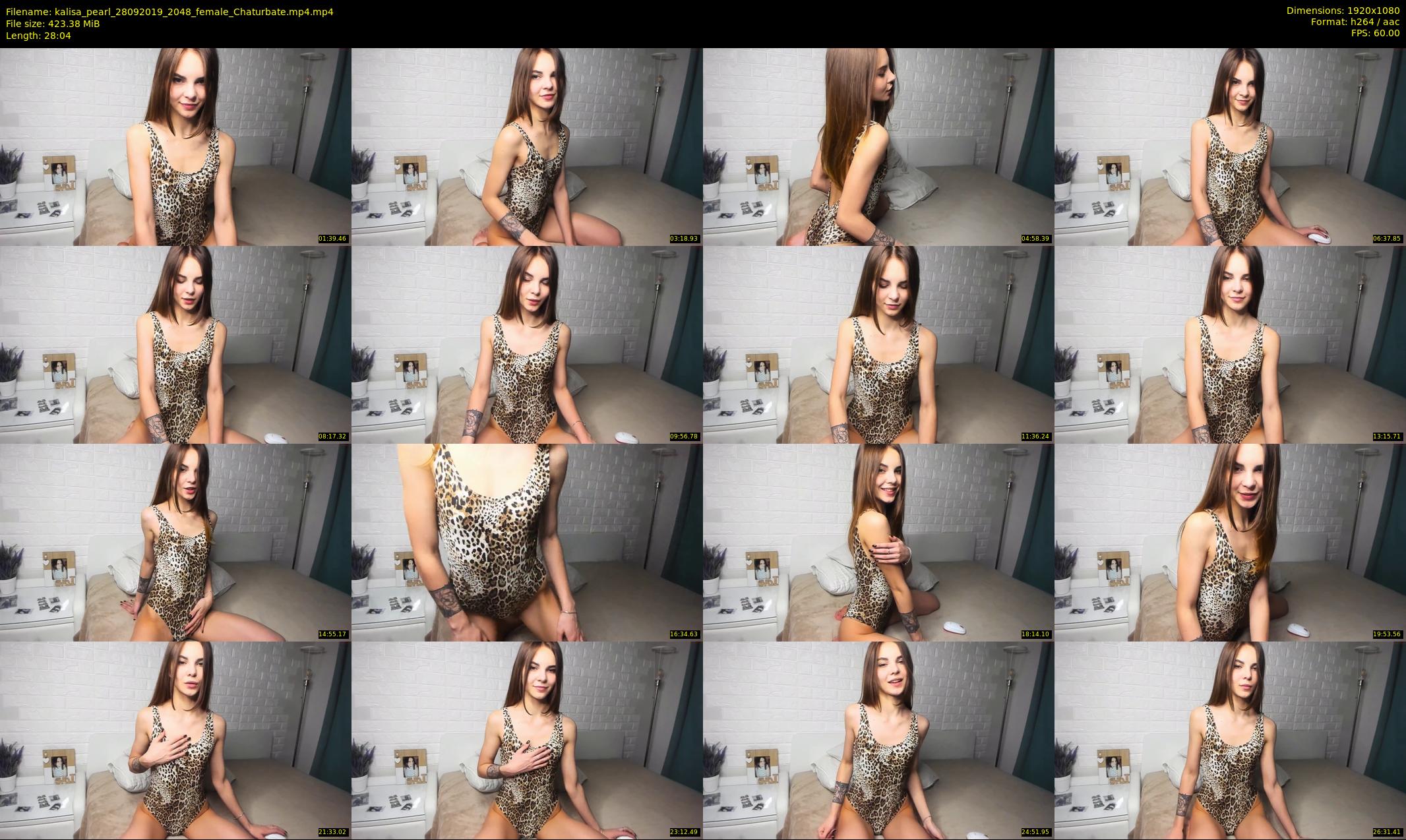 kalisa_pearl — 29 minute Chaturbate female cam show recording, 1080p, Sep 28, 2019
