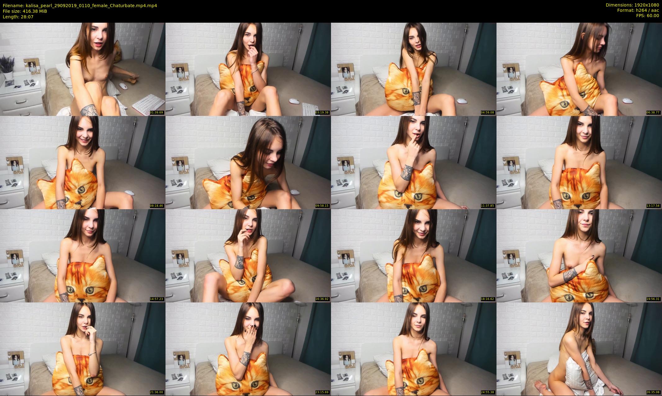 kalisa_pearl — 29 minute Chaturbate female cam show recording, 1080p, Sep 29, 2019