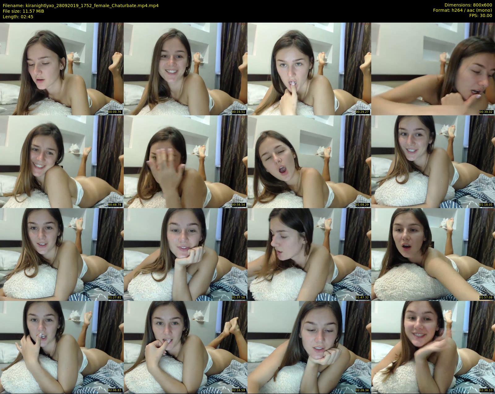 kiranightlyxo — 3 minute Chaturbate female cam show recording, 480p, Sep 28, 2019