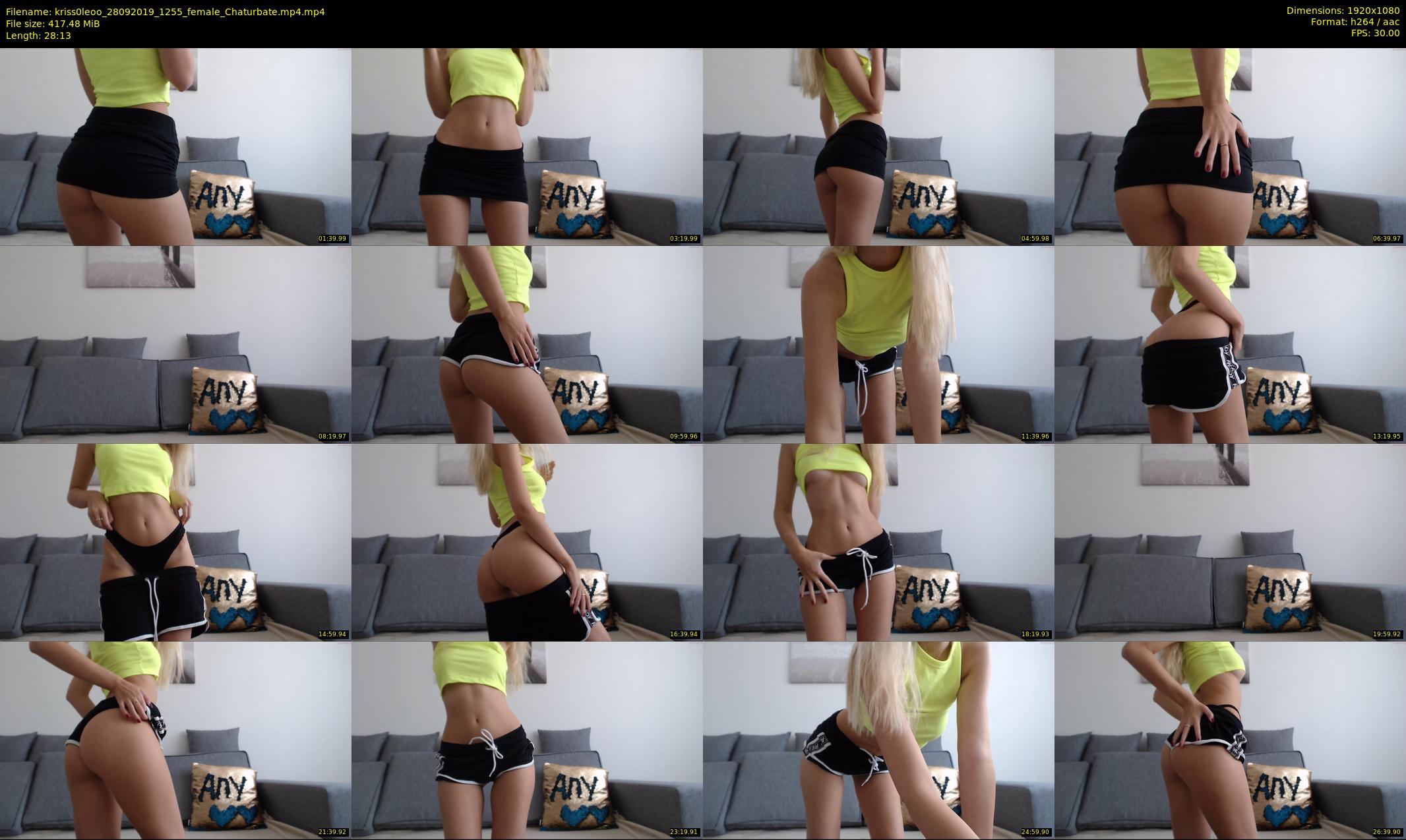 kriss0leoo — 29 minute Chaturbate couple cam show recording, 1080p, Sep 28, 2019