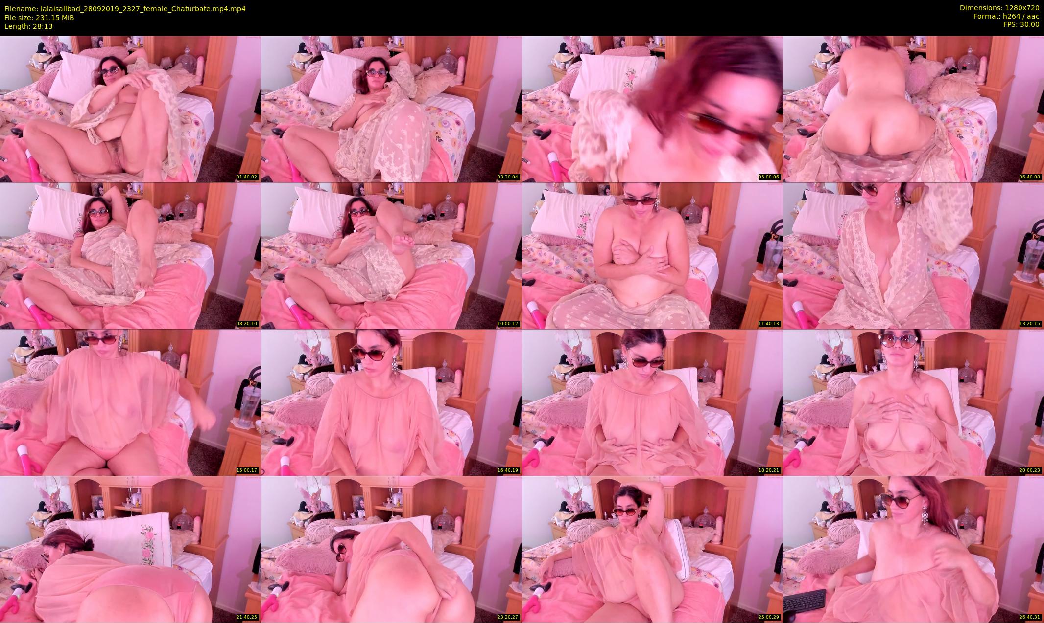 lalaisallbad — 29 minute Chaturbate female cam show recording, 720p, Sep 28, 2019