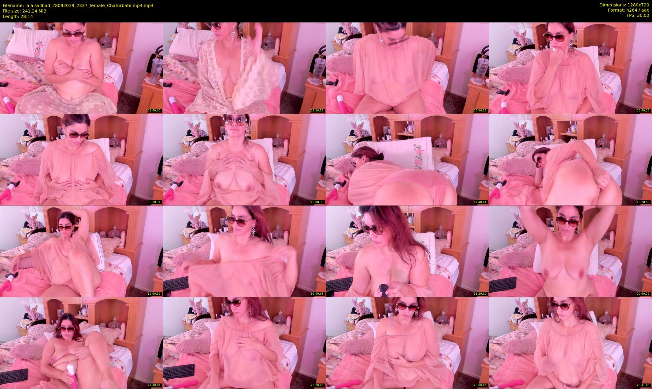 lalaisallbad — 29 minute Chaturbate female cam show recording, 720p, Sep 28, 2019