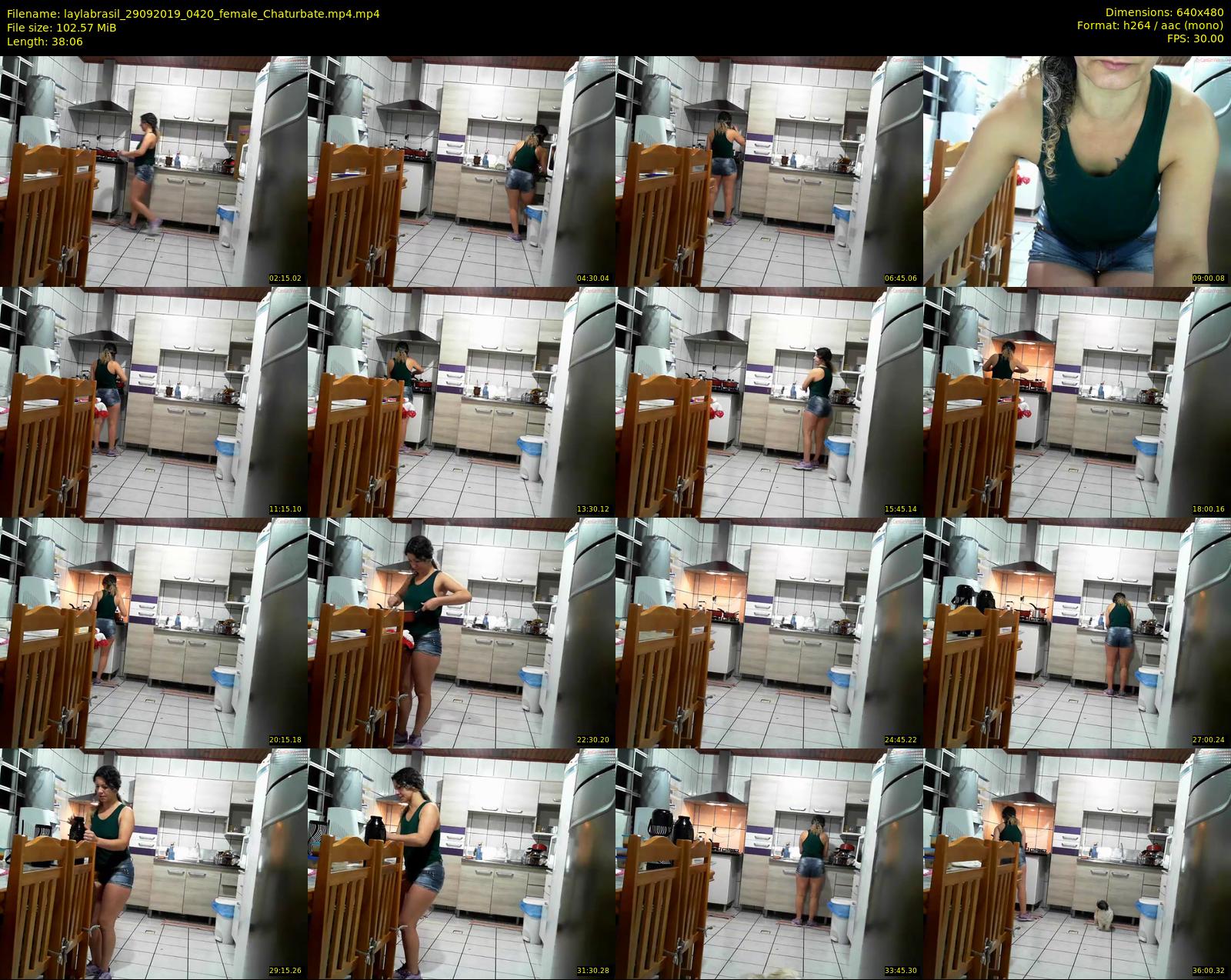 laylabrasil — 39 minute Chaturbate female cam show recording, 480p, Sep 29, 2019