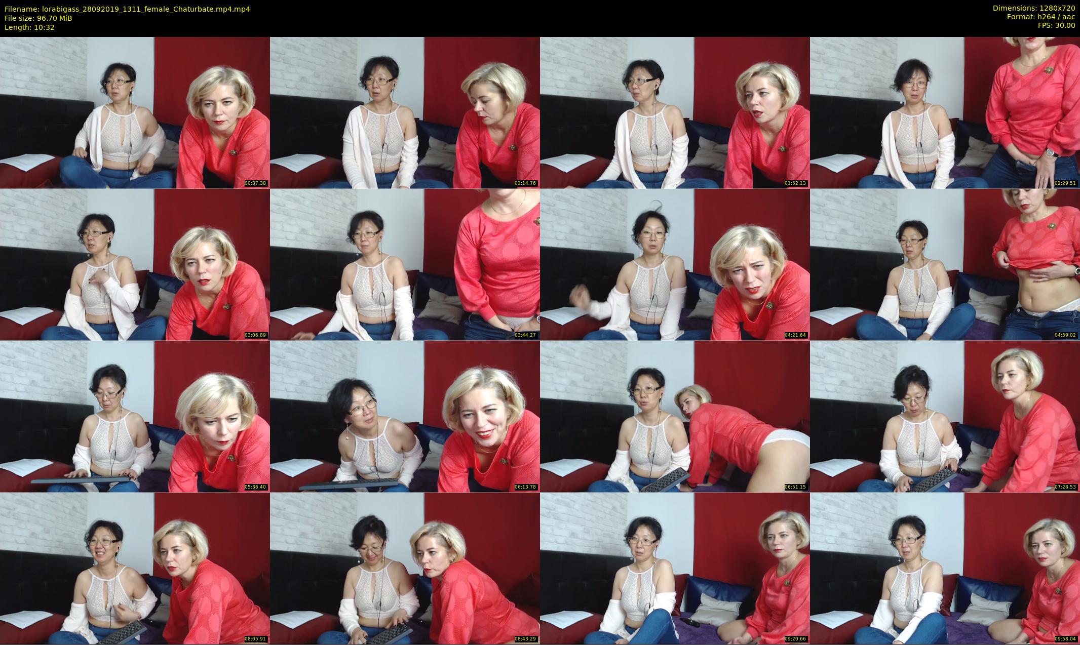 lorabigass — 11 minute Chaturbate female cam show recording, 720p, Sep 28, 2019