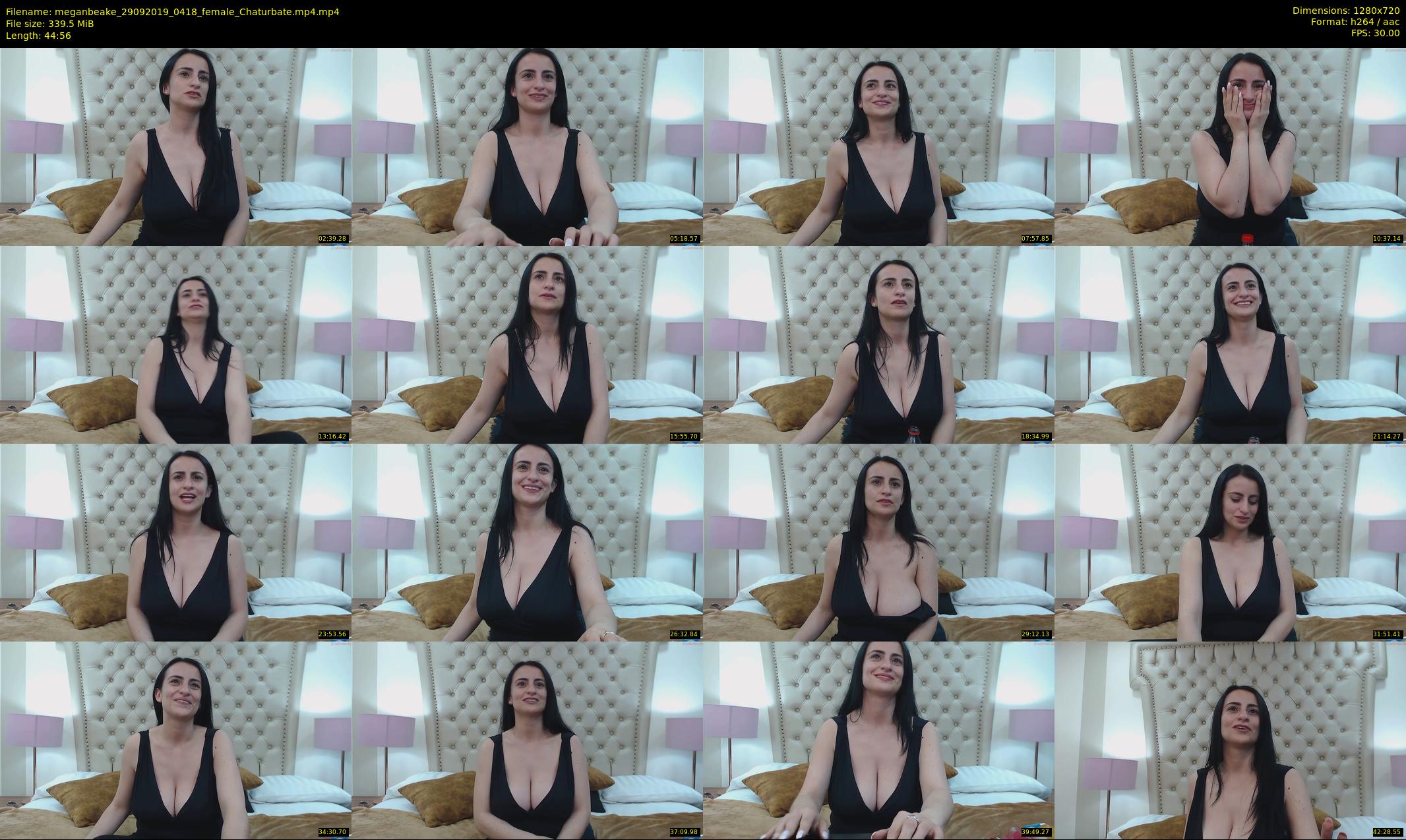 meganbeake — 45 minute Chaturbate female cam show recording, 720p, Sep 29, 2019