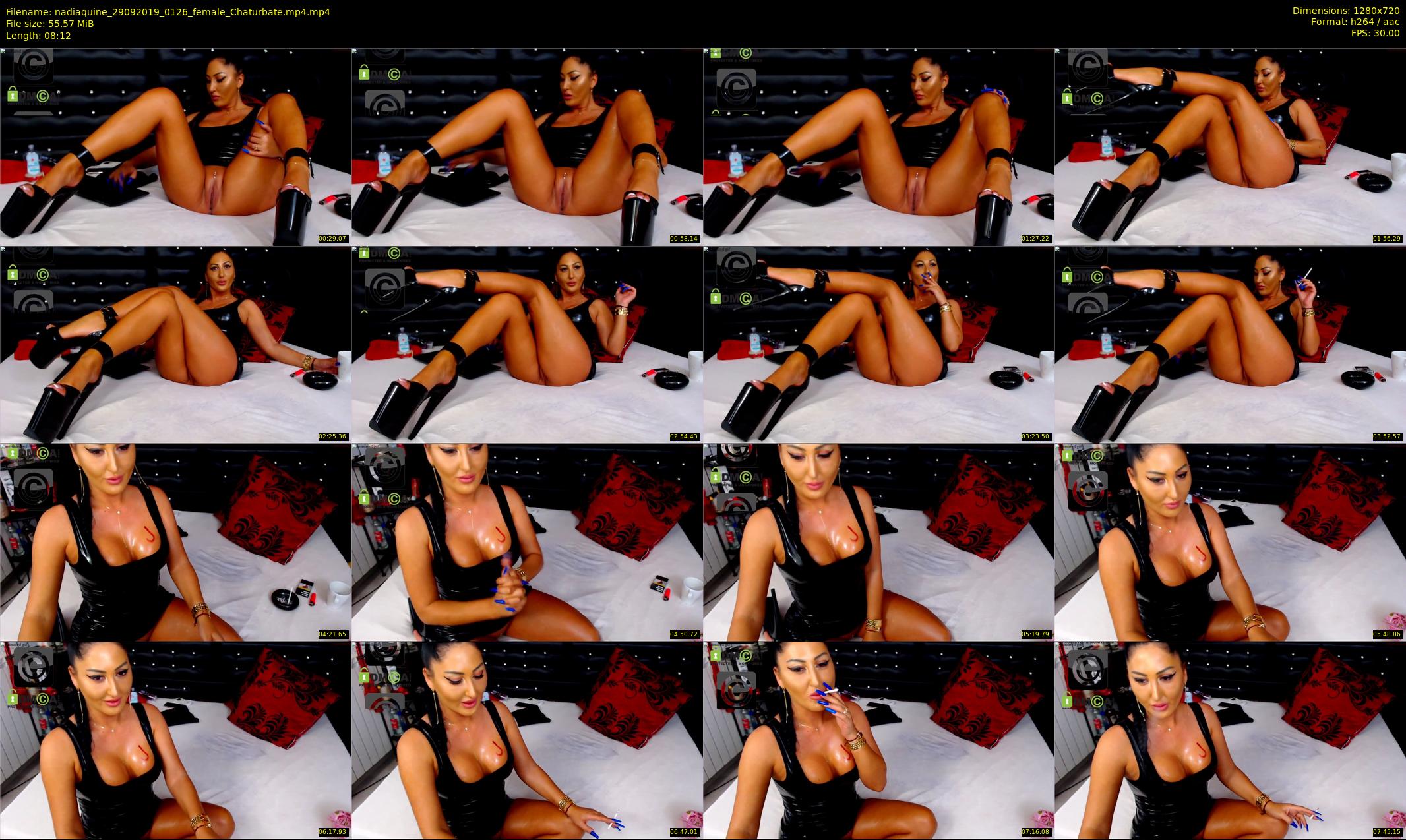 nadiaquine — 9 minute Chaturbate female cam show recording, 720p, Sep 29, 2019