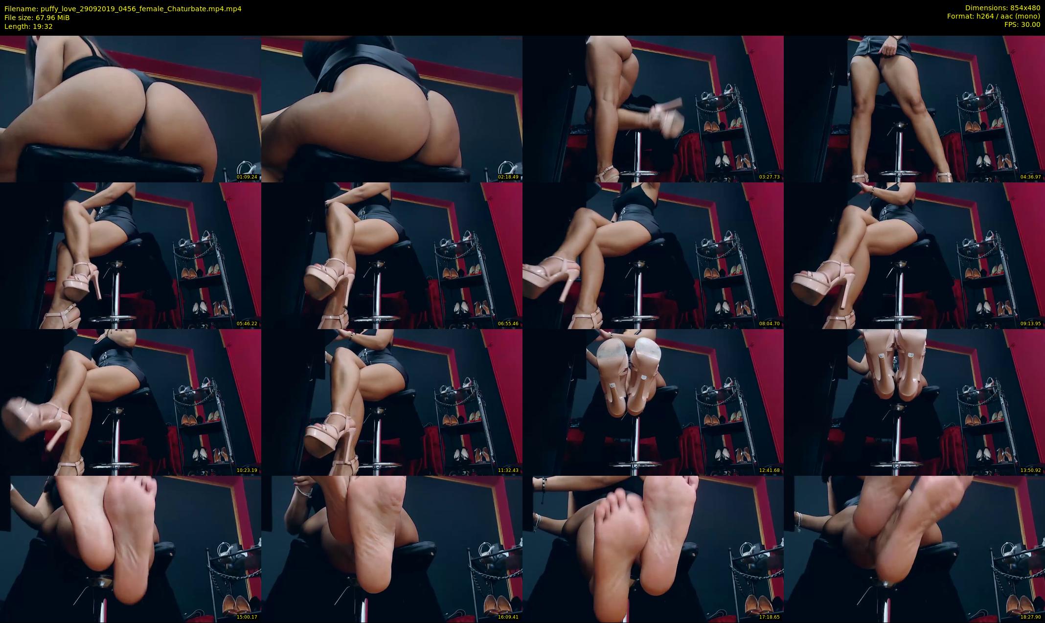 puffy_love — 20 minute Chaturbate female cam show recording, 480p, Sep 29, 2019
