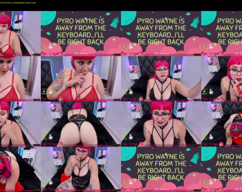 pyrowayne — 43 minute Chaturbate female cam show recording, 720p, Sep 29, 2019