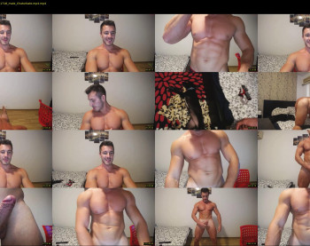 roberto4ever — 75 minute Chaturbate male cam show recording, 720p, Sep 28, 2019