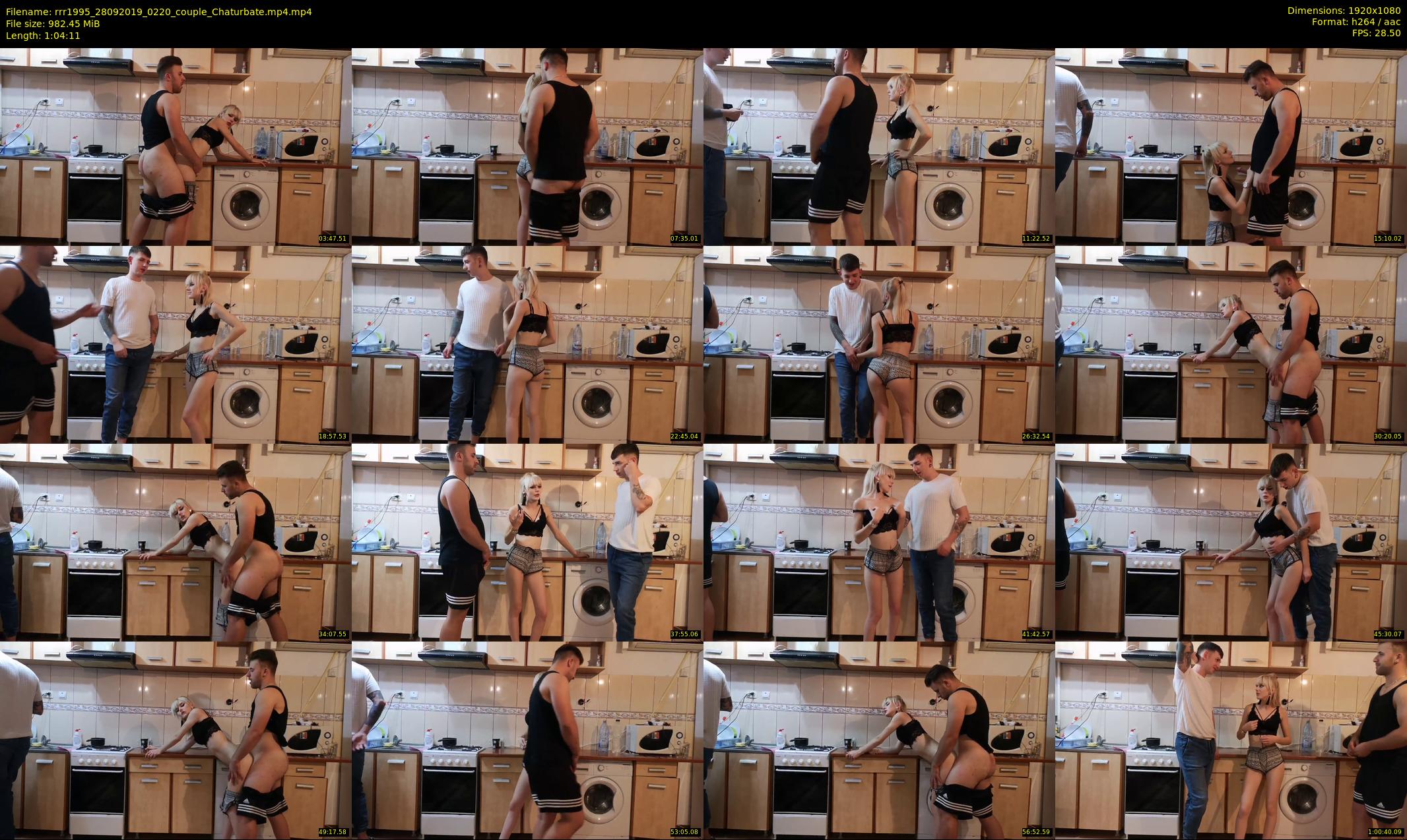 rrr1995 — 65 minute Chaturbate couple cam show recording, 1080p, Sep 28, 2019