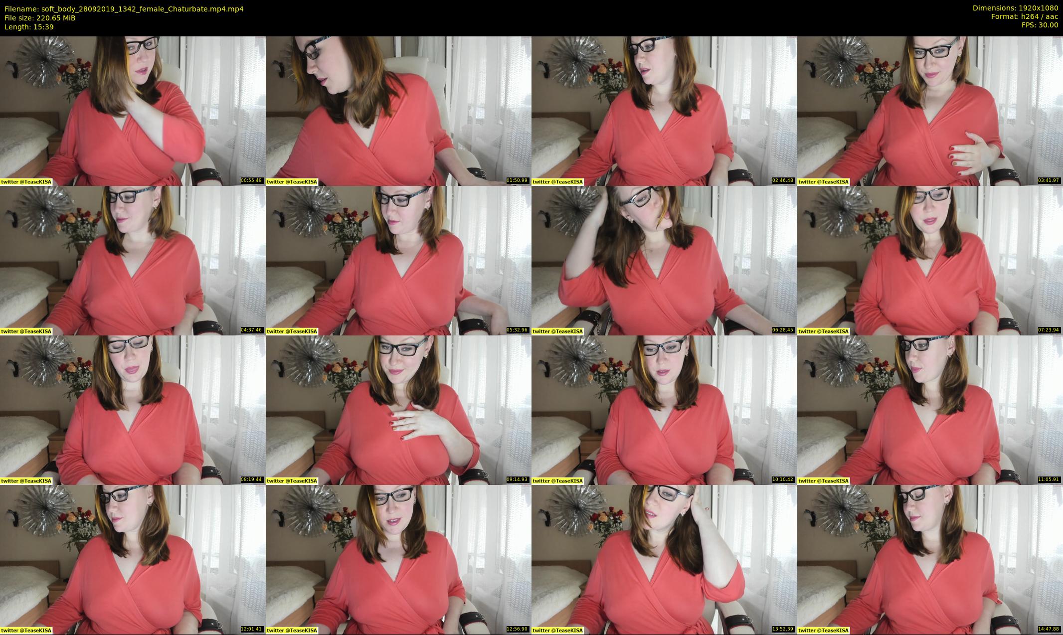 soft_body — 16 minute Chaturbate female cam show recording, 1080p, Sep 28, 2019
