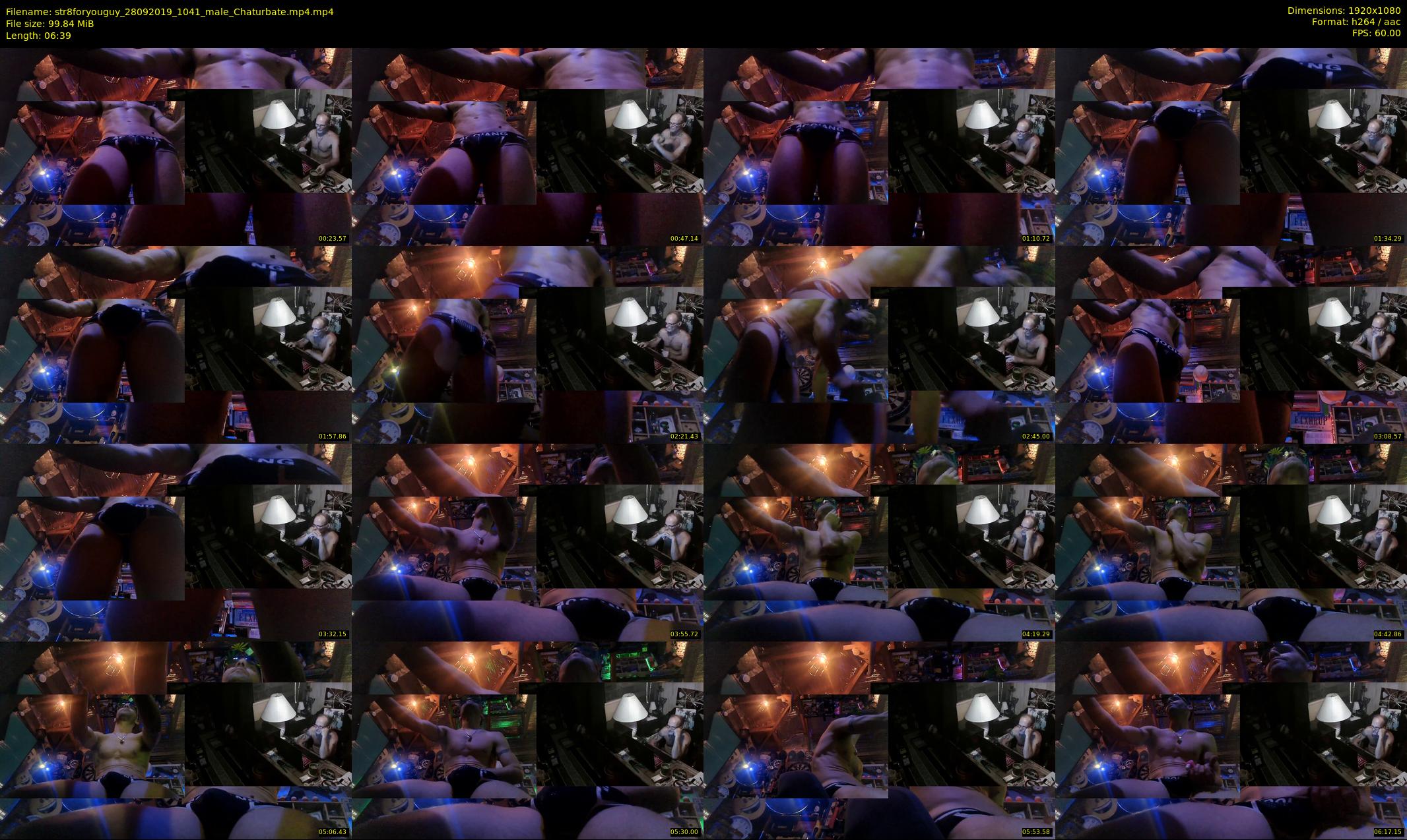 str8foryouguy — 7 minute Chaturbate male cam show recording, 1080p, Sep 28, 2019