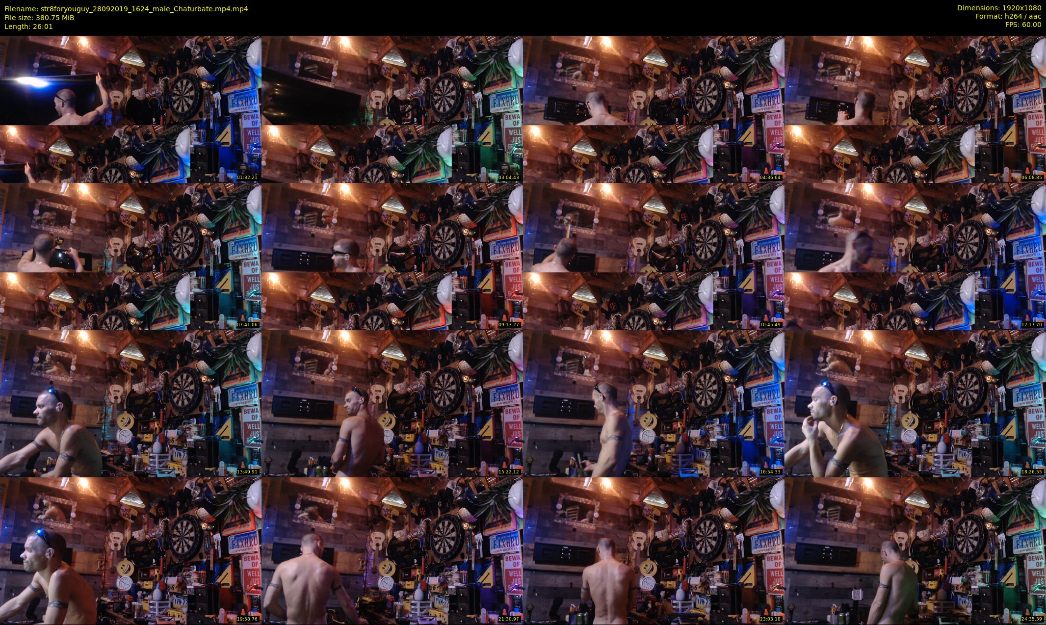 str8foryouguy — 27 minute Chaturbate male cam show recording, 1080p, Sep 28, 2019