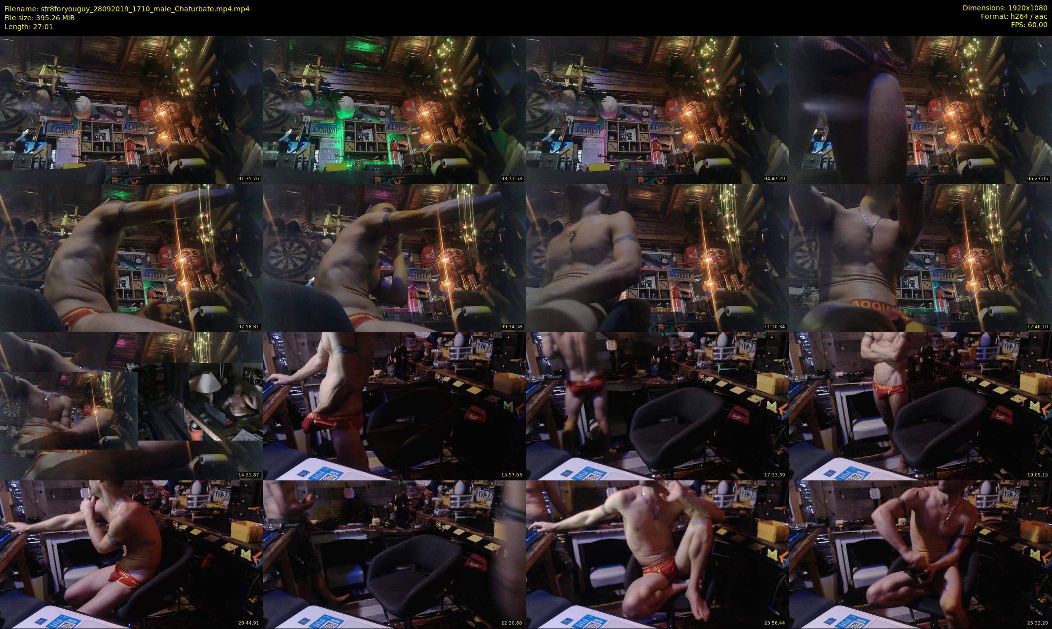 str8foryouguy — 28 minute Chaturbate male cam show recording, 1080p, Sep 28, 2019