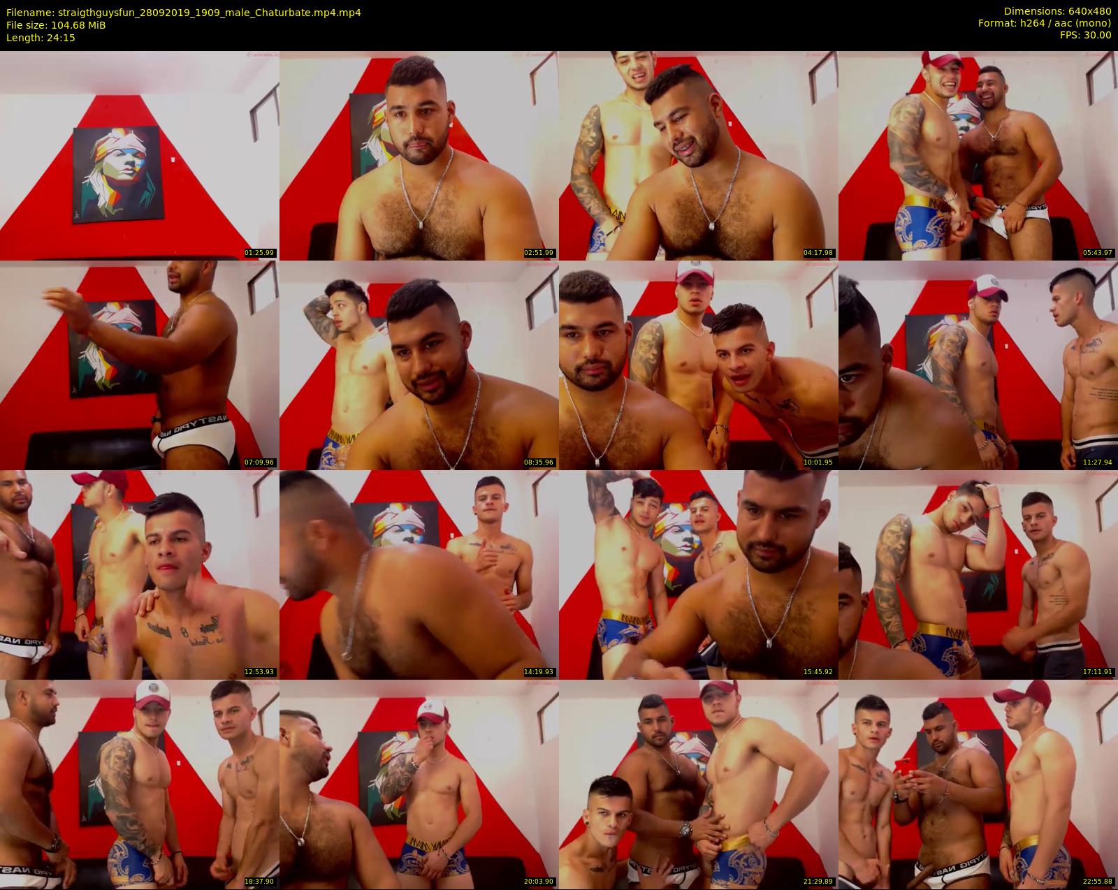 straigthguysfun — 25 minute Chaturbate male cam show recording, 480p, Sep 28, 2019