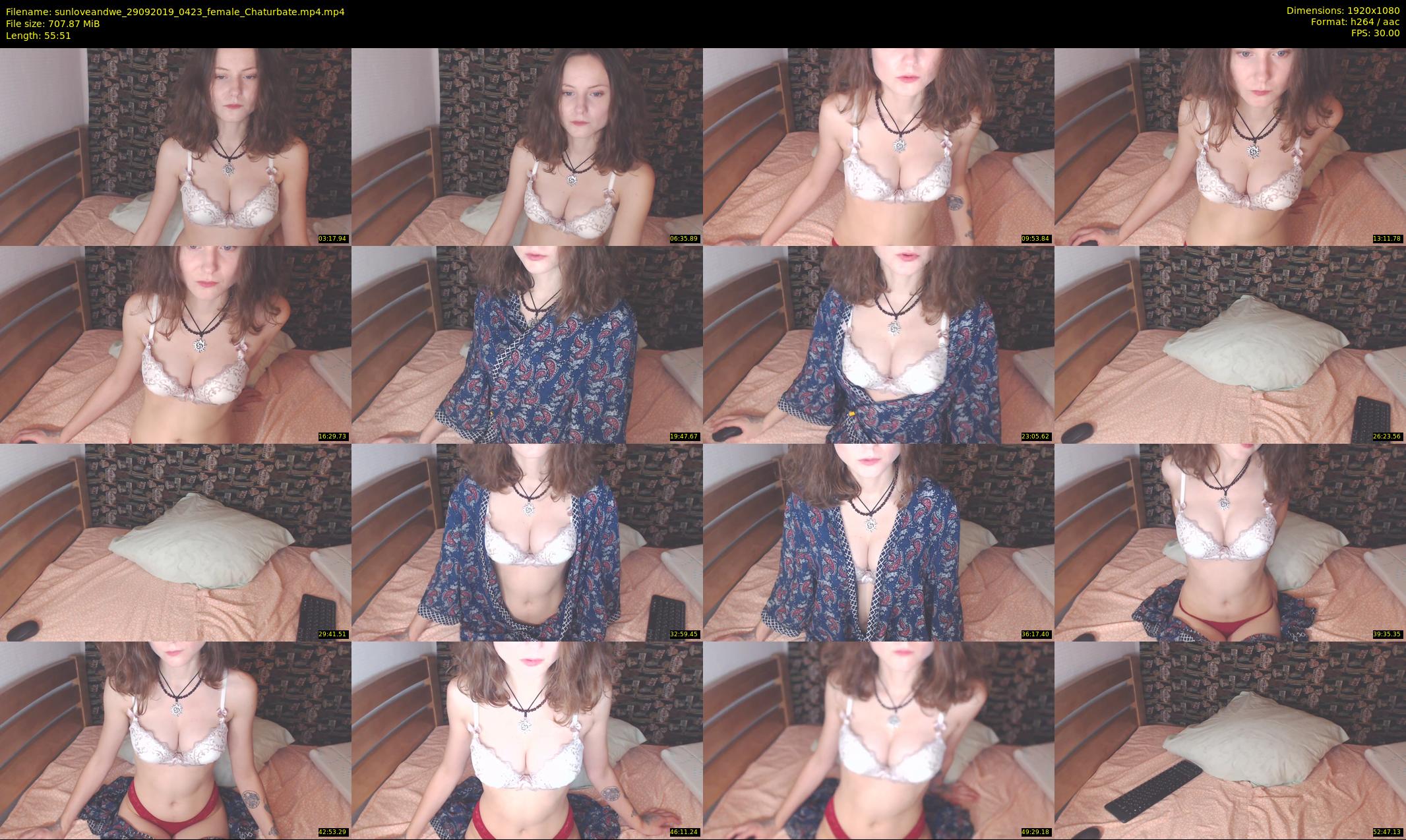 sunloveandwe — 56 minute Chaturbate female cam show recording, 1080p, Sep 29, 2019