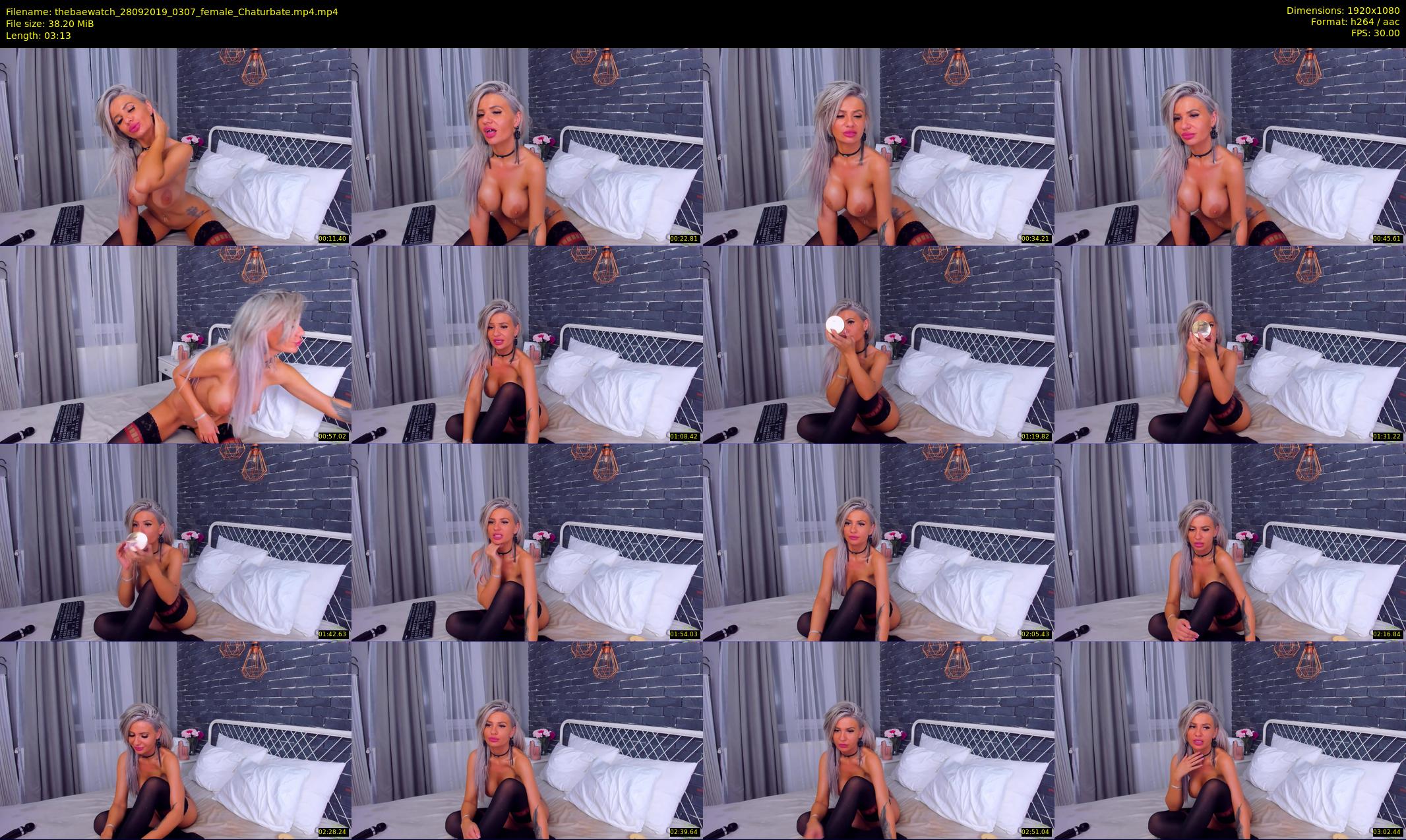 thebaewatch — 4 minute Chaturbate female cam show recording, 1080p, Sep 28, 2019