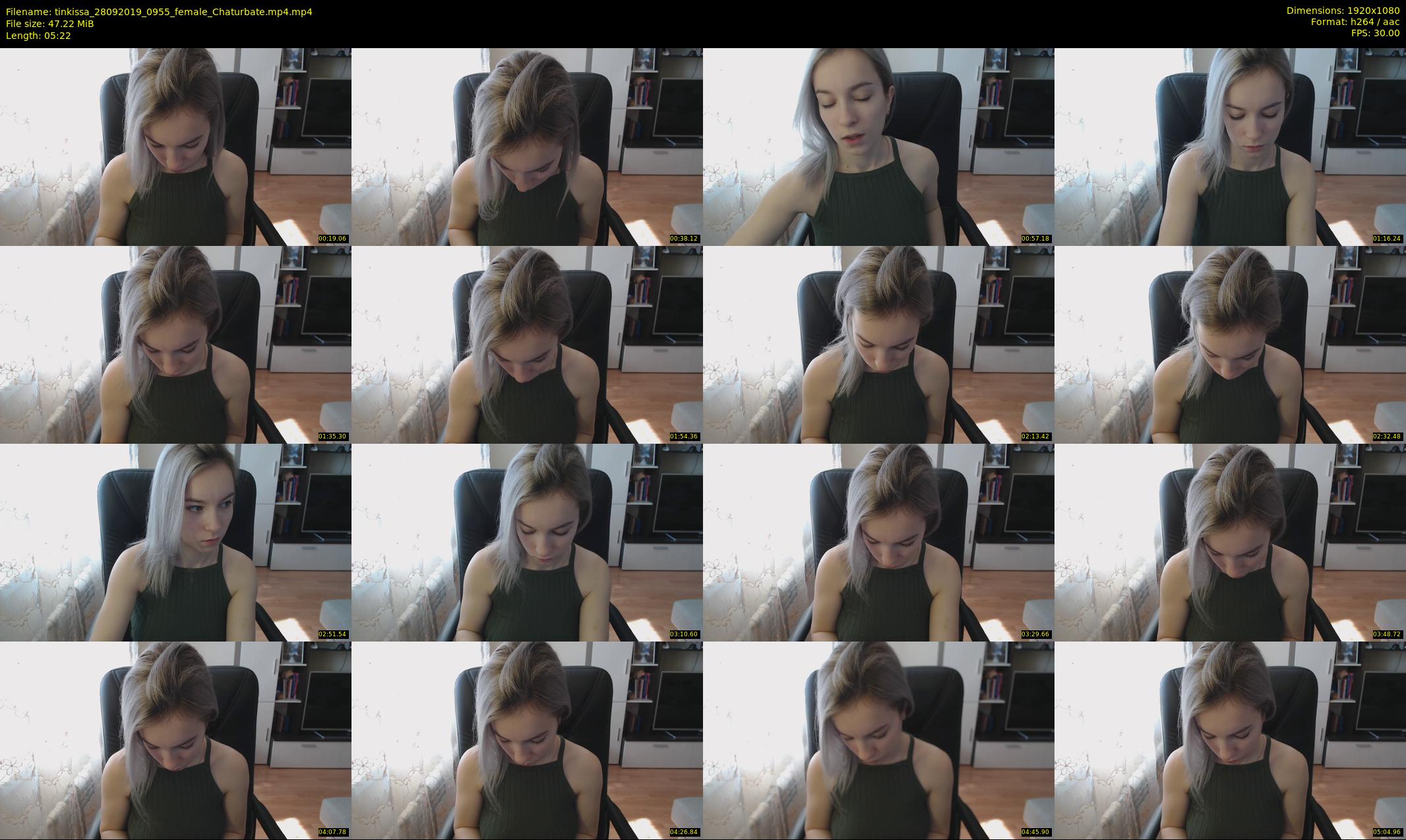 tinkissa — 6 minute Chaturbate couple cam show recording, 1080p, Sep 28, 2019